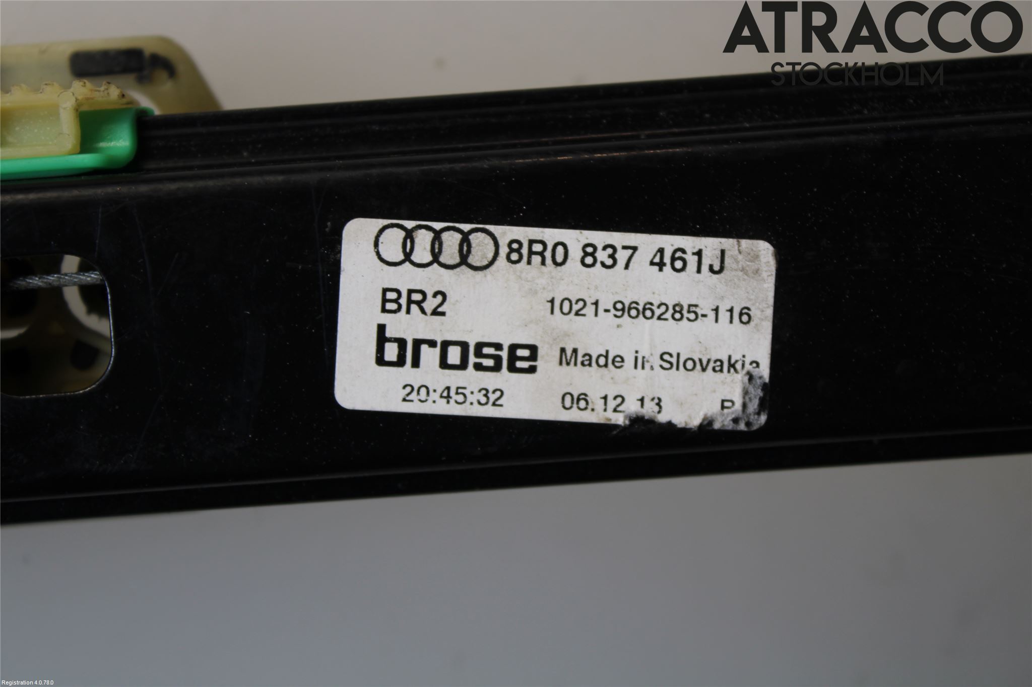 Audi Q5 09-16 Fönsterhiss El Kompl