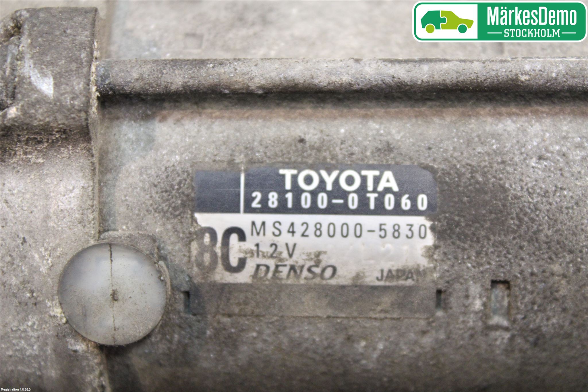 Toyota AVENSIS 09-15 Startmotor