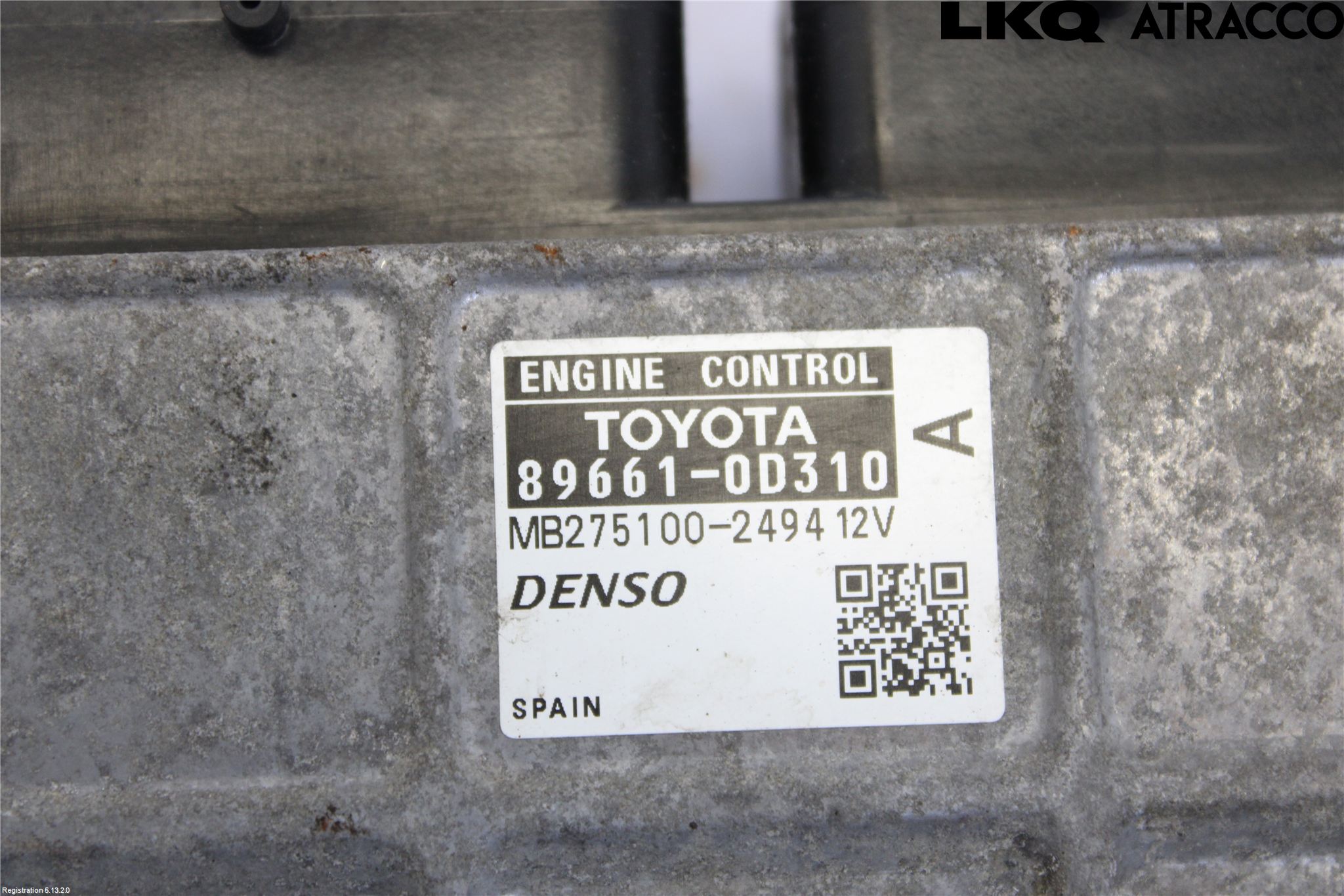 Toyota YARIS XP90 06-11 Styrenhet Insprut Bensin
