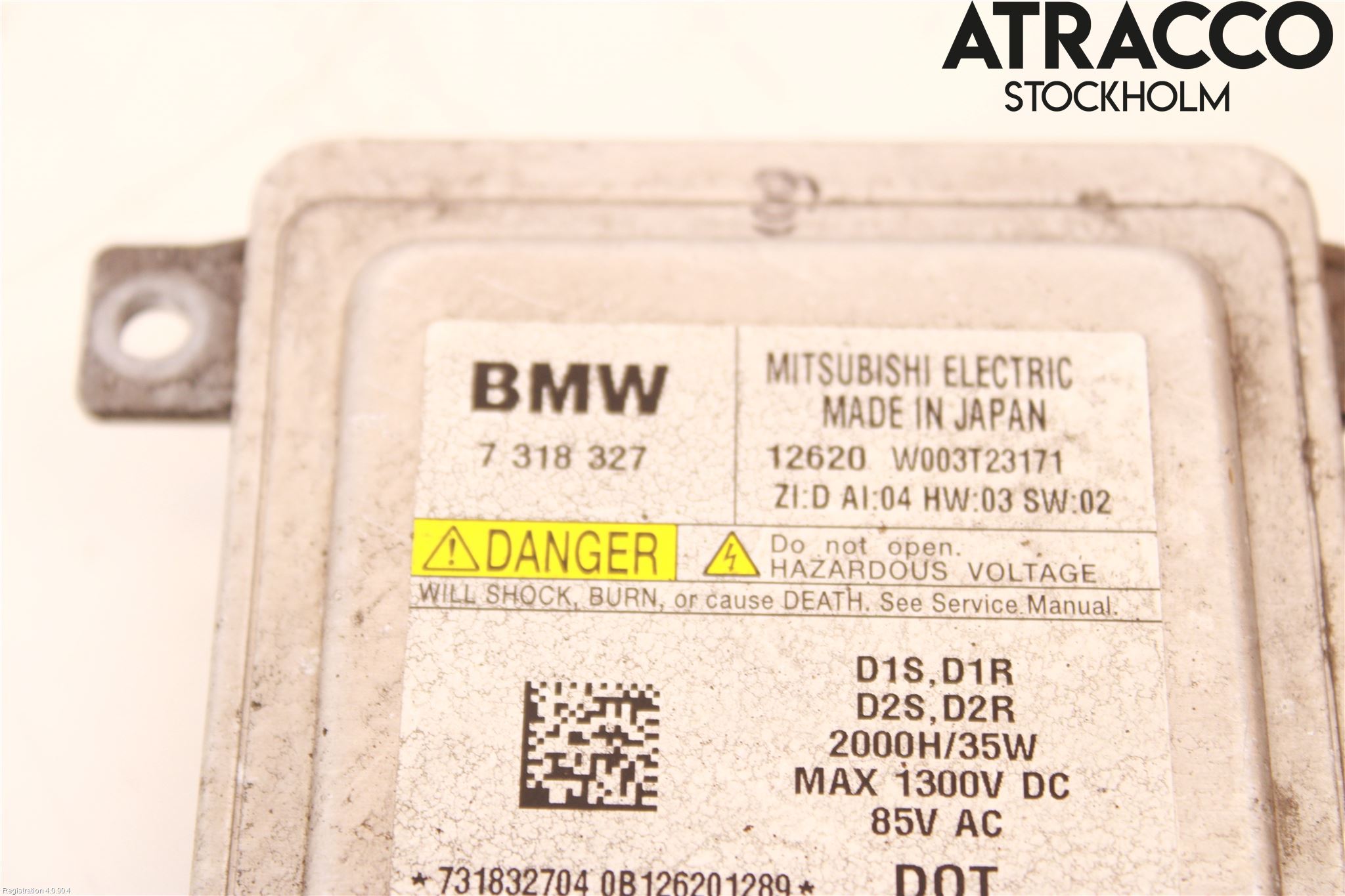 BMW 5 F10/F11/F18 09-17 Styrenhet Strålkastare