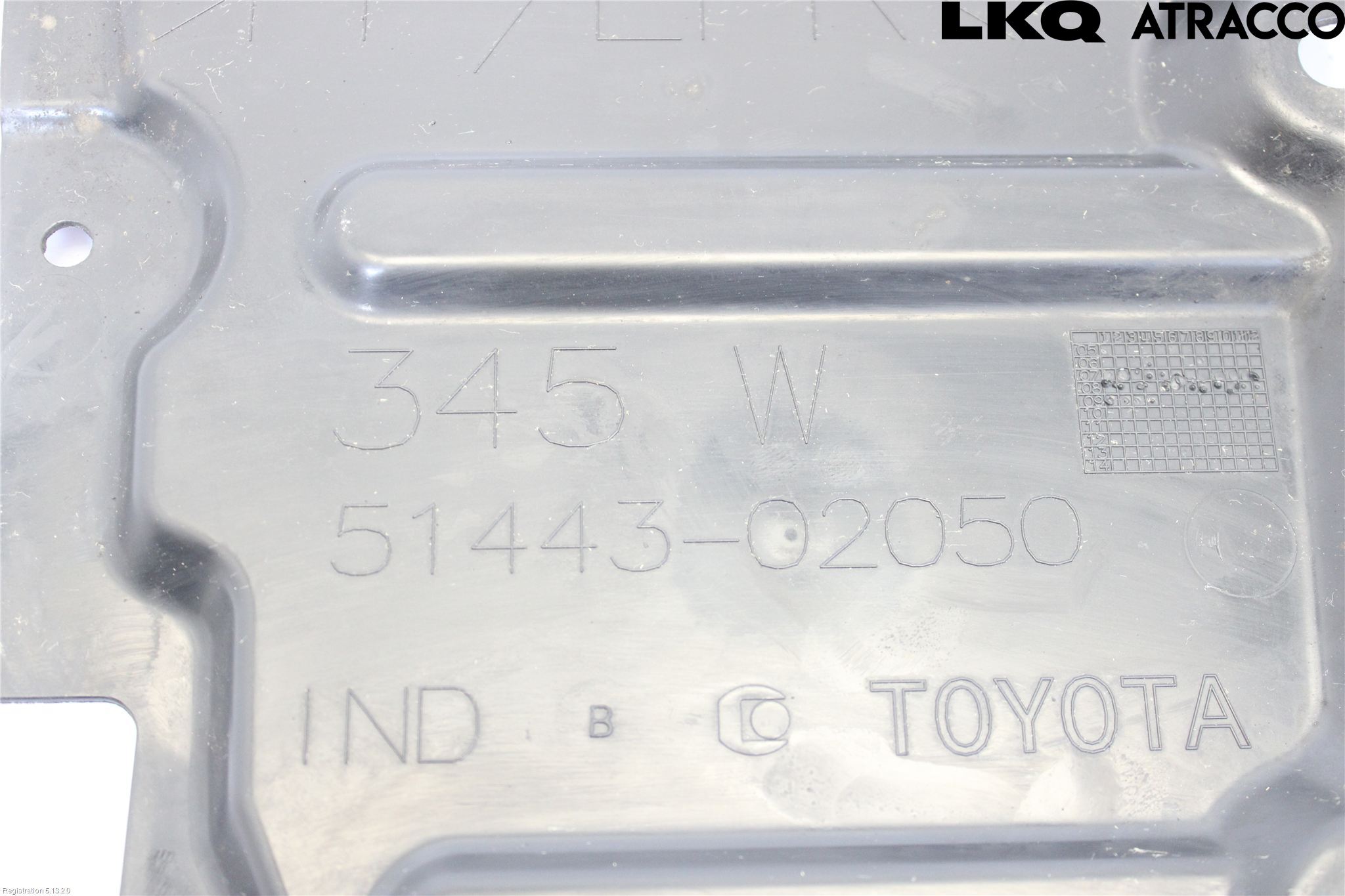 Toyota AVENSIS 09-15 Hasplåt Plåt-Plast