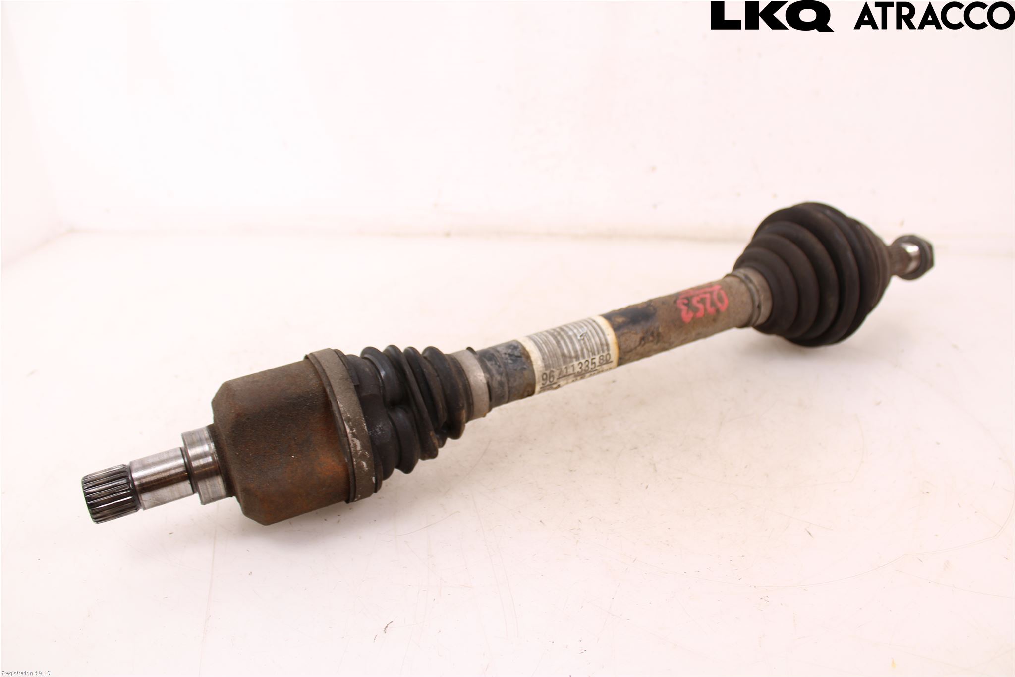 Citroen BERLINGO 08-18 Drivaxel Fram Vänster