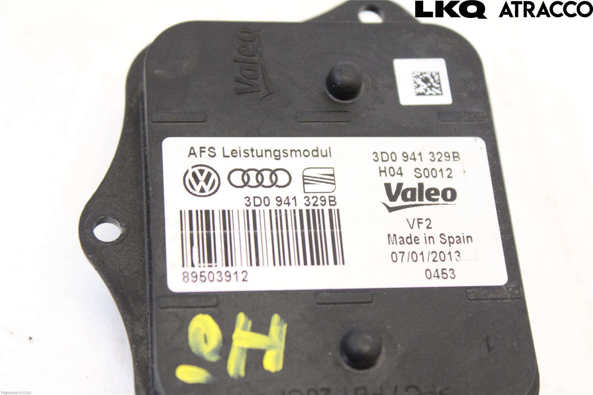 Volkswagen VW PASSAT 11-14 Styrenhet Strålkastare