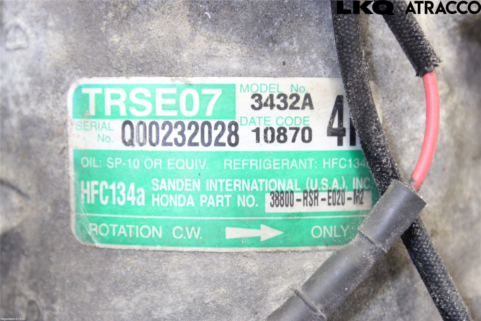 Honda CIVIC 06-11 Ac Kompressor