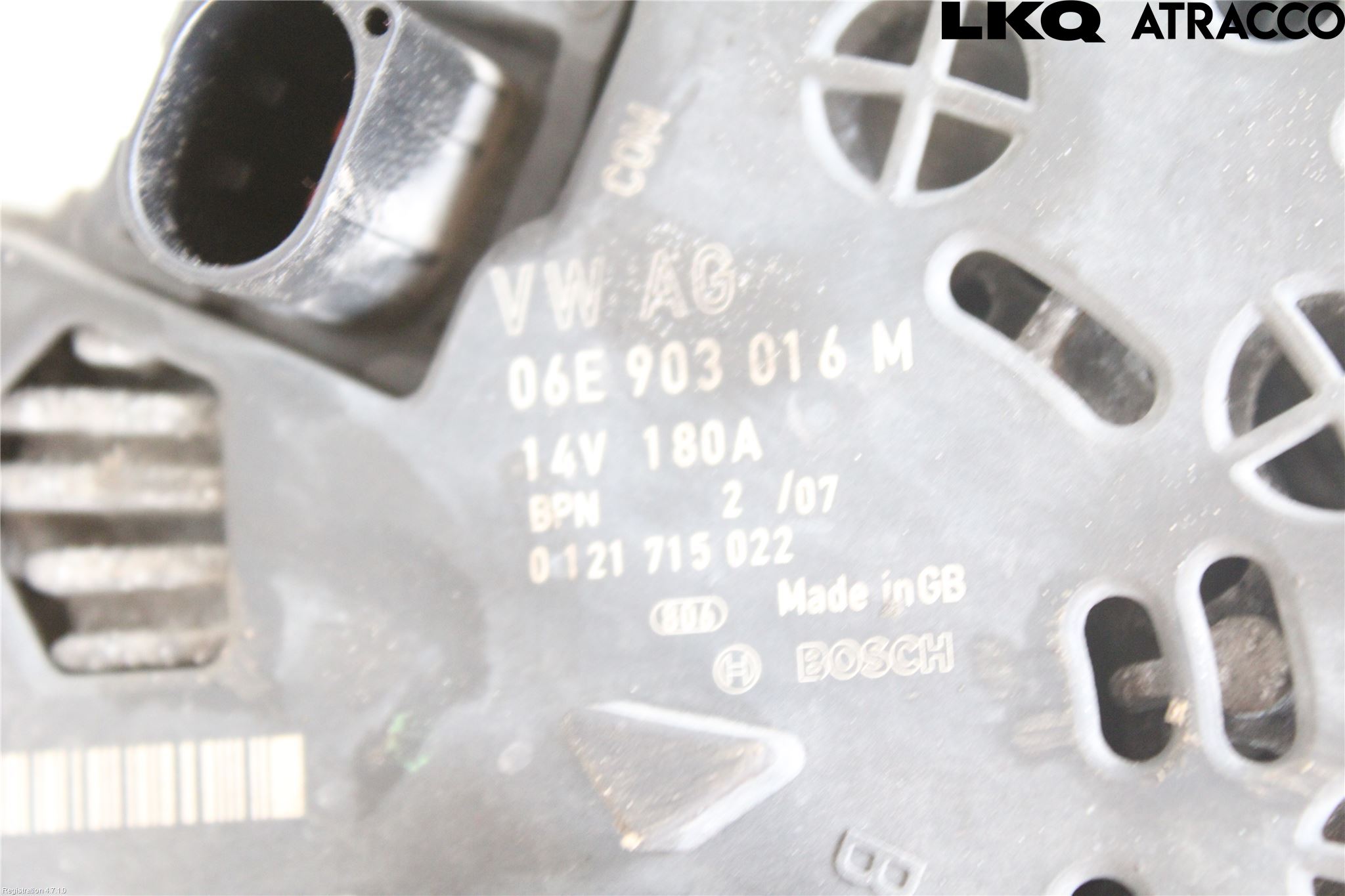 Audi A6/S6     05-11 Generator