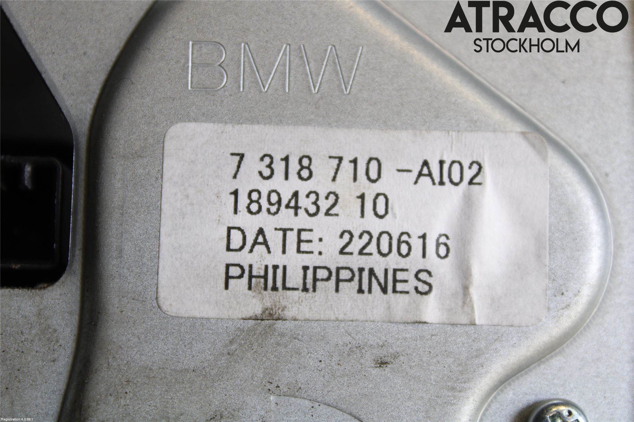 BMW X5 F15 13-18 Torkarmotor Baklucka