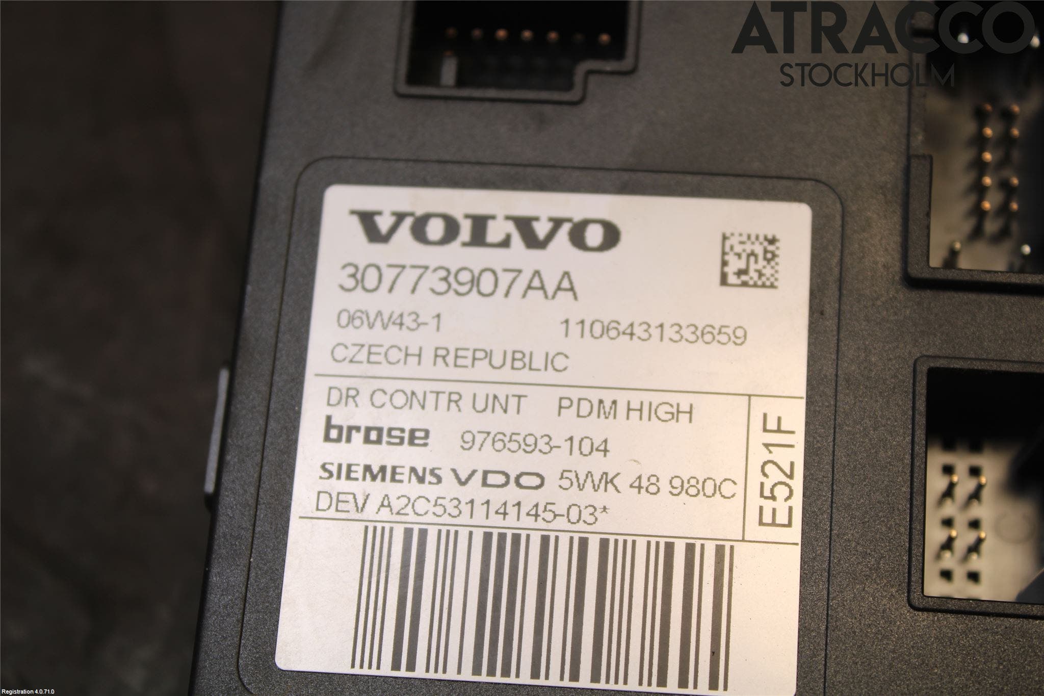 Volvo V50 04-07 Fönsterhissmotor