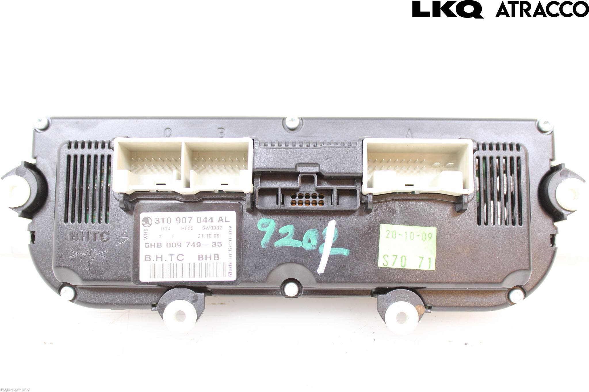 Skoda OCTAVIA (1Z) 05-13 Ac Styrenhet Ac Manöveren