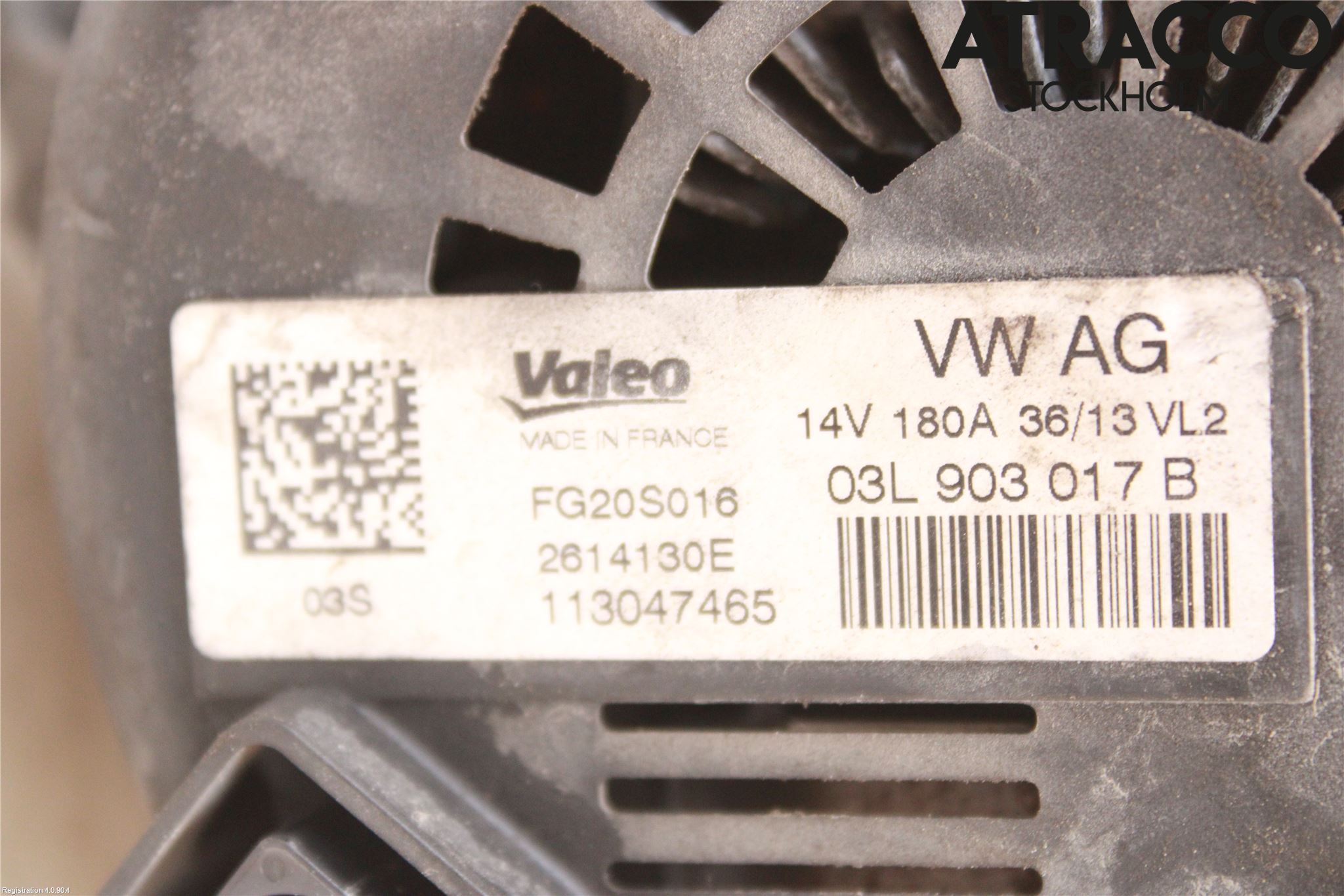 Audi Q5 09-16 Generator