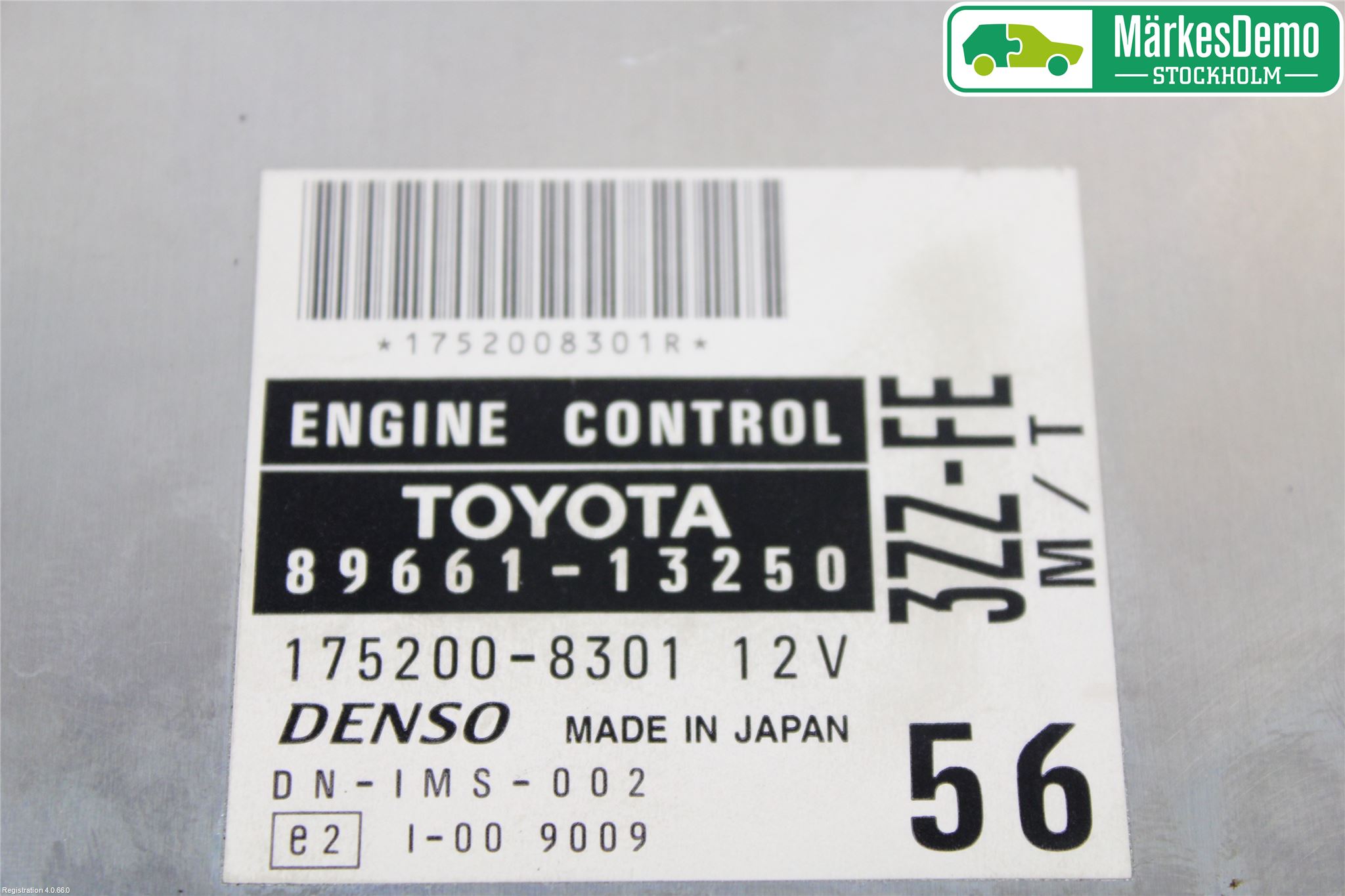 Toyota COROLLA 02-07 Styrenhet Insprut Bensin