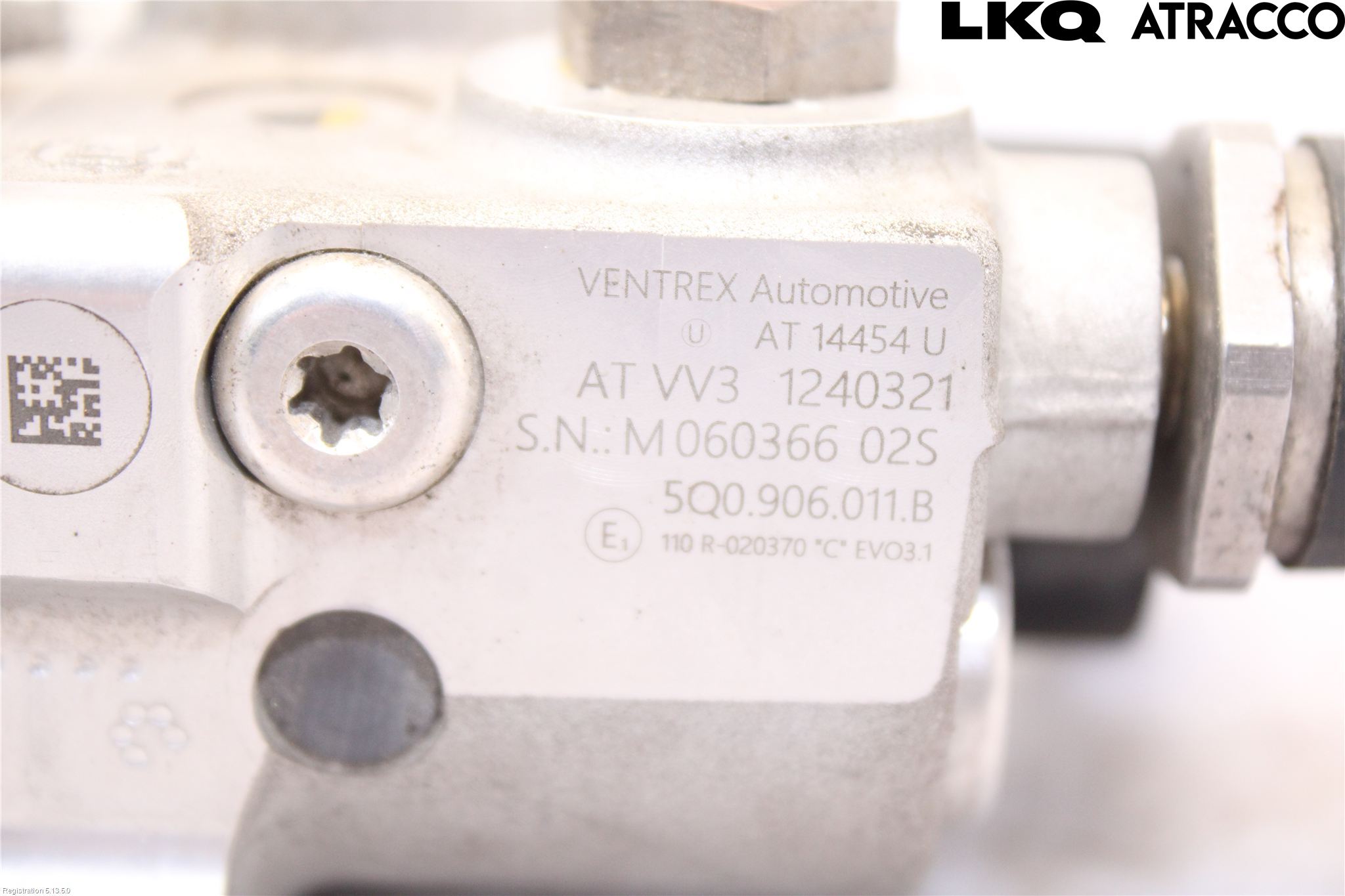 Volkswagen VW GOLF / E-GOLF VII 13-20 Bränsle Gasregulator