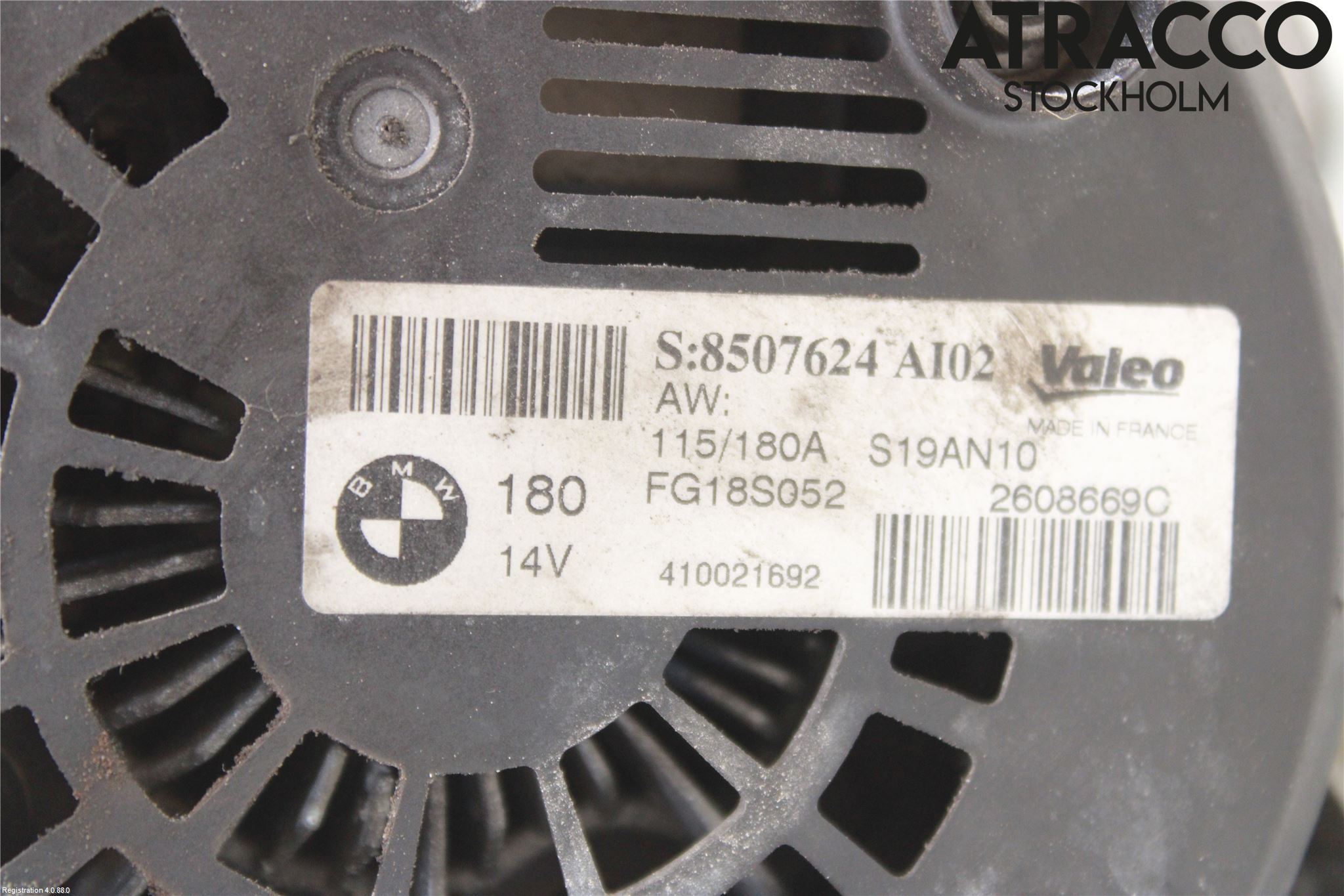 BMW 3 E90/91 SED/TOU 05-12 Generator