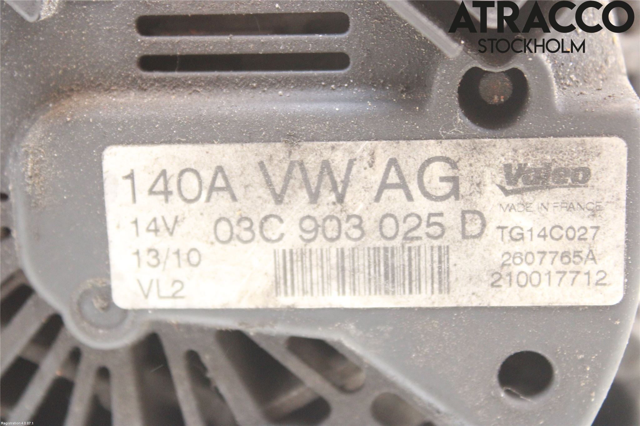 Volkswagen VW PASSAT 05-11 Generator