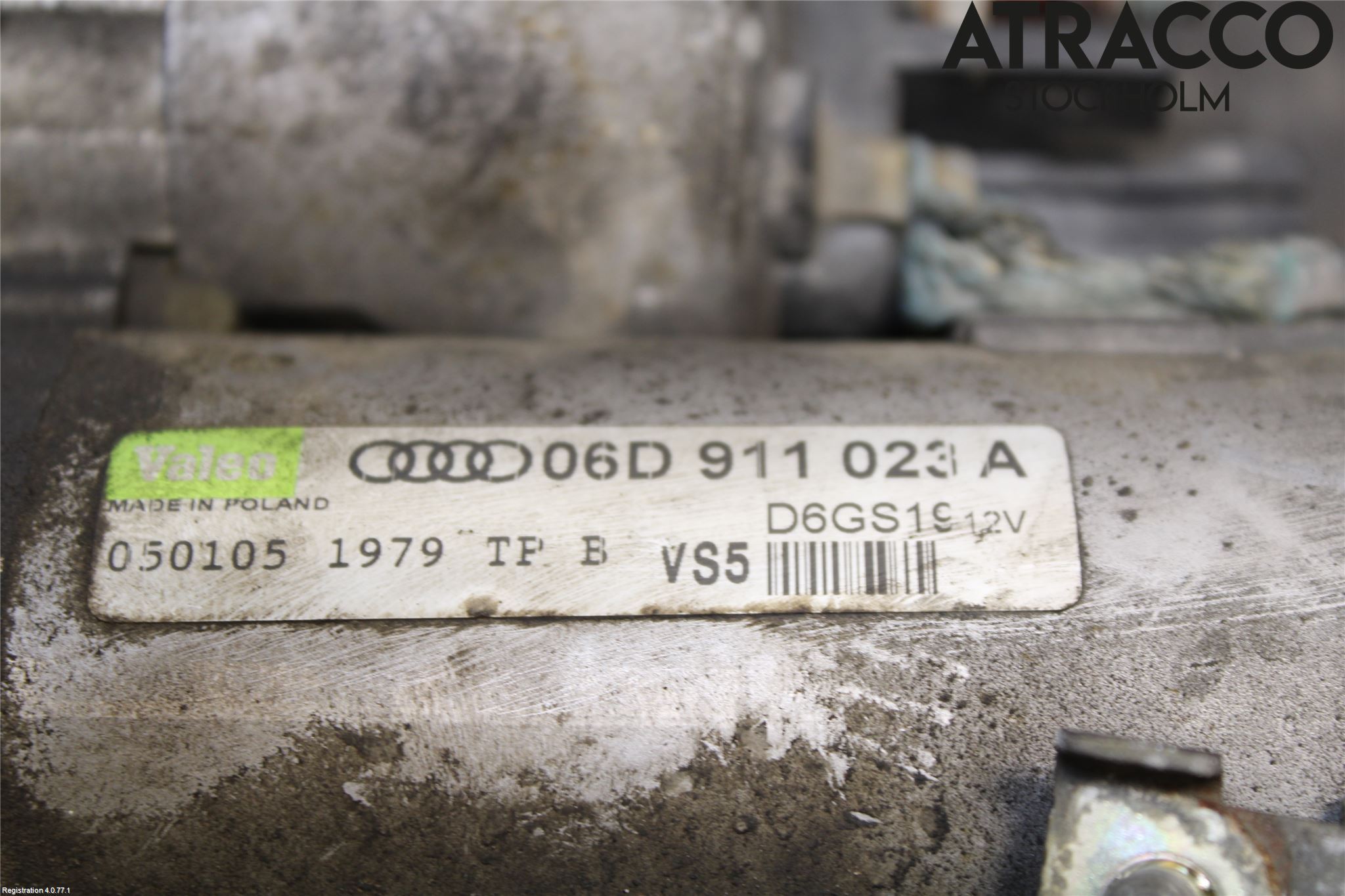 Audi A4/S4 05-07 Startmotor