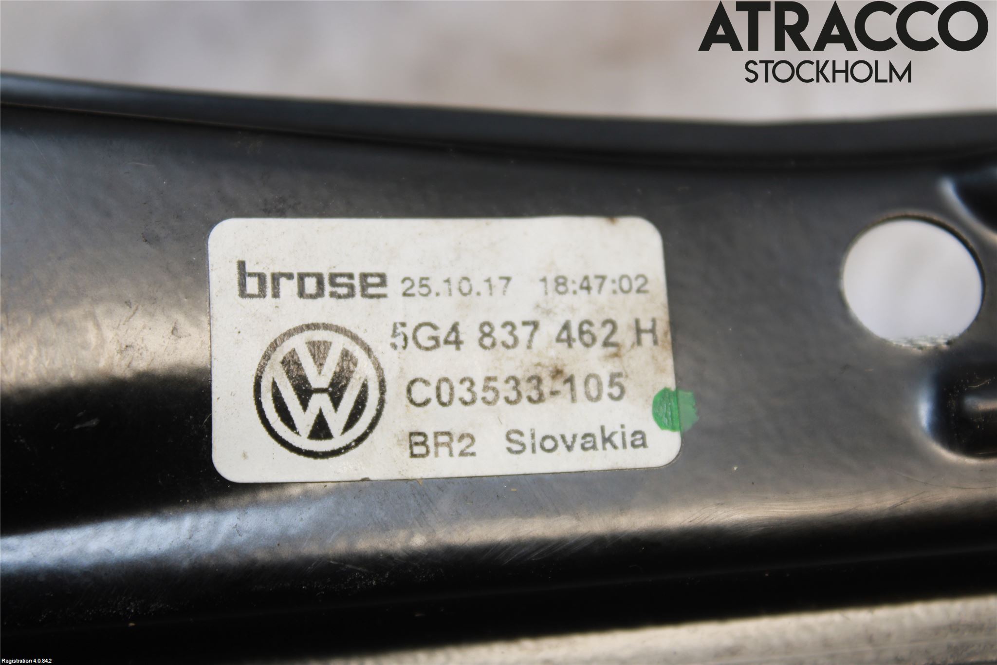 Volkswagen VW GOLF / E-GOLF VII 13-20 Fönsterhiss El Kompl