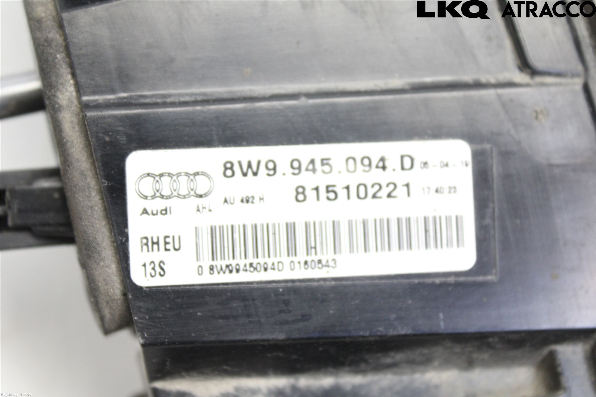 Audi A4/S4 B9 20- Bakljus Lucka Hö