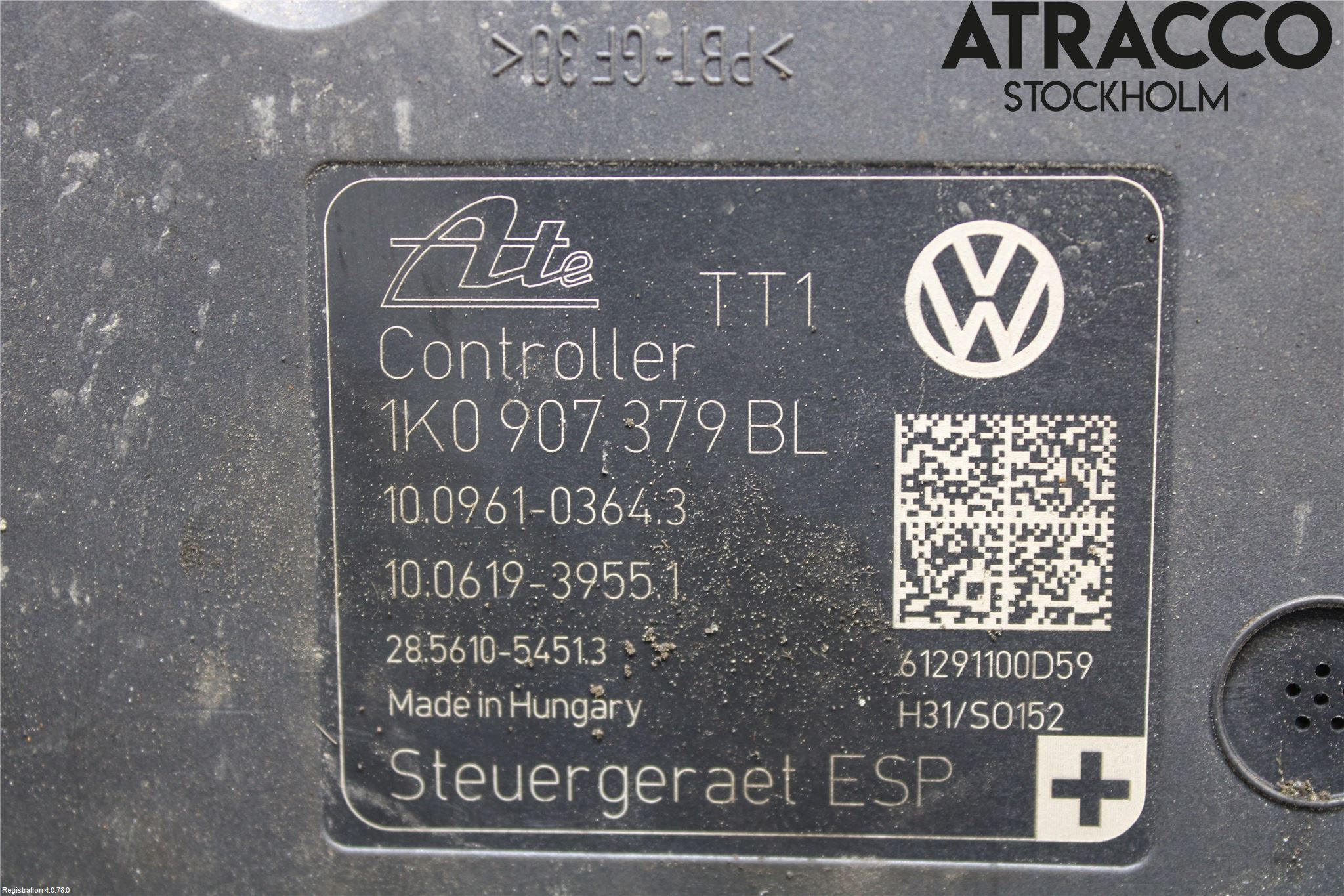 Volkswagen VW GOLF VI 09-13 Abs Hydraulaggregat