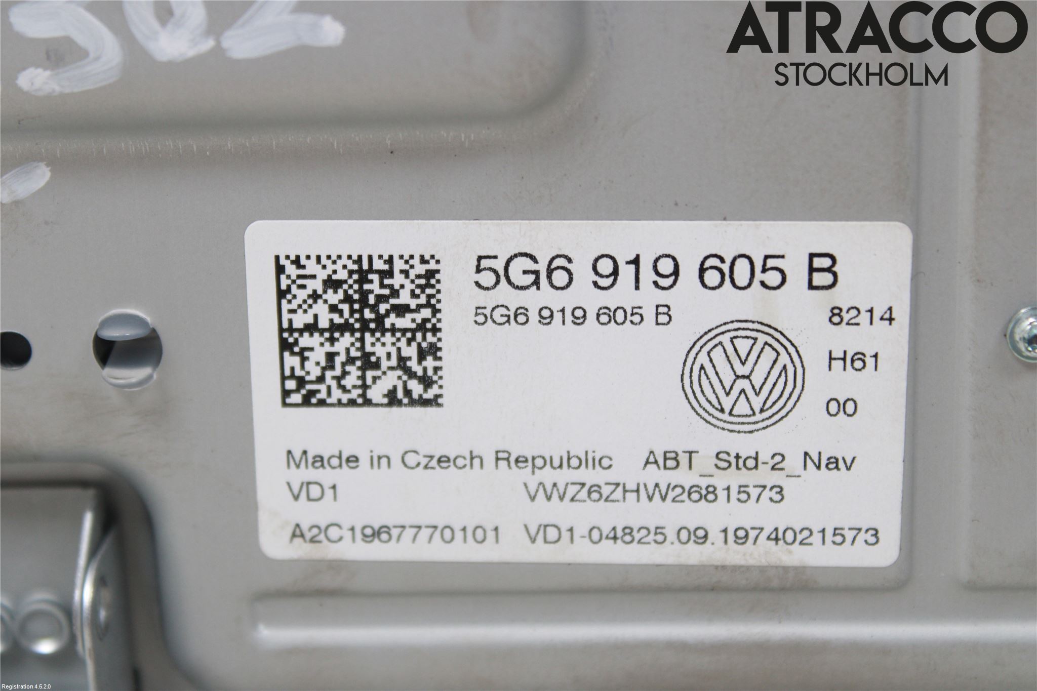 Volkswagen VW PASSAT 20-24 Cd Radio - Multimediapanel