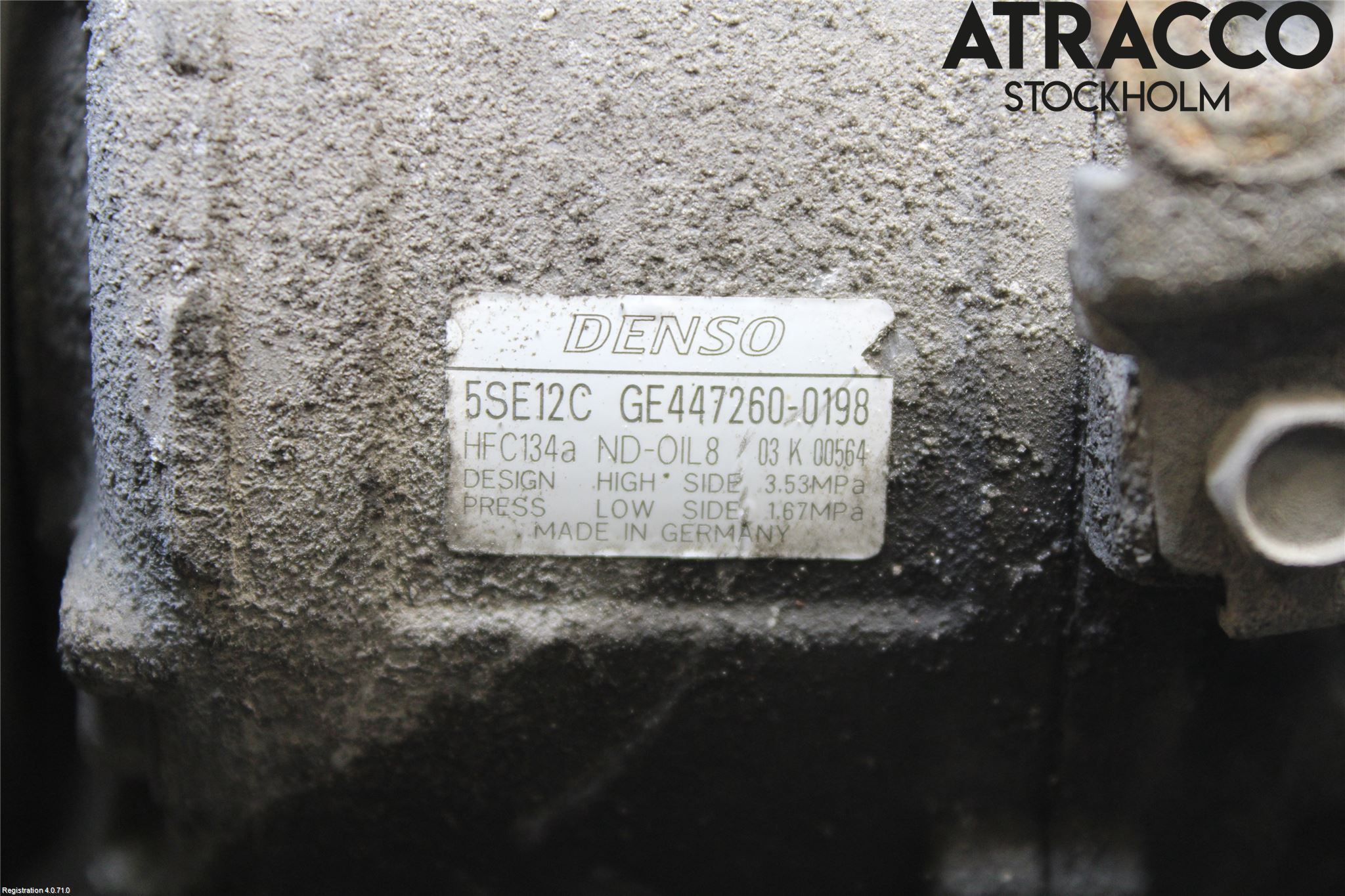 Toyota COROLLA VERSO 08-09 Ac Kompressor