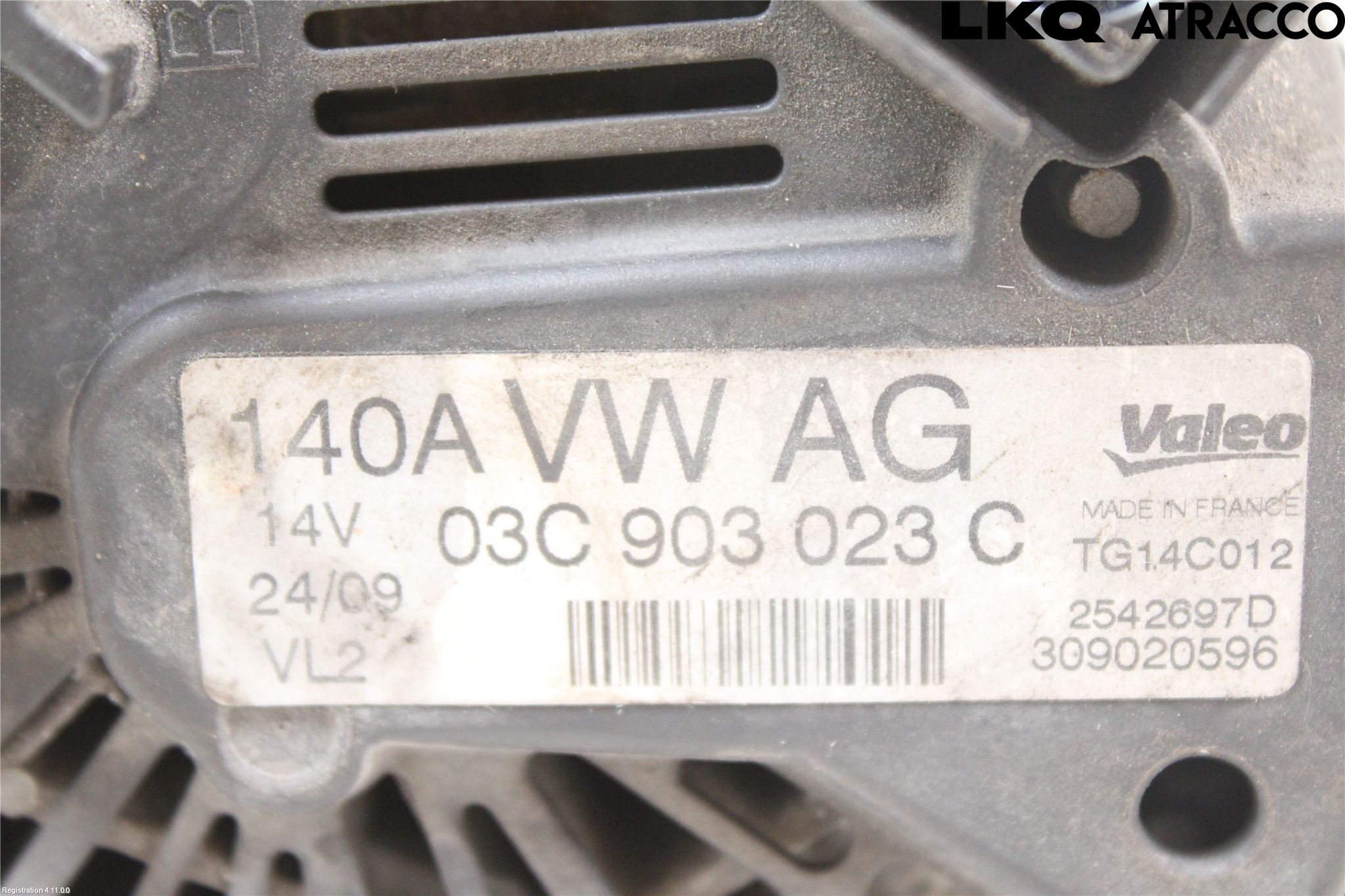 Volkswagen VW PASSAT 05-11 Generator