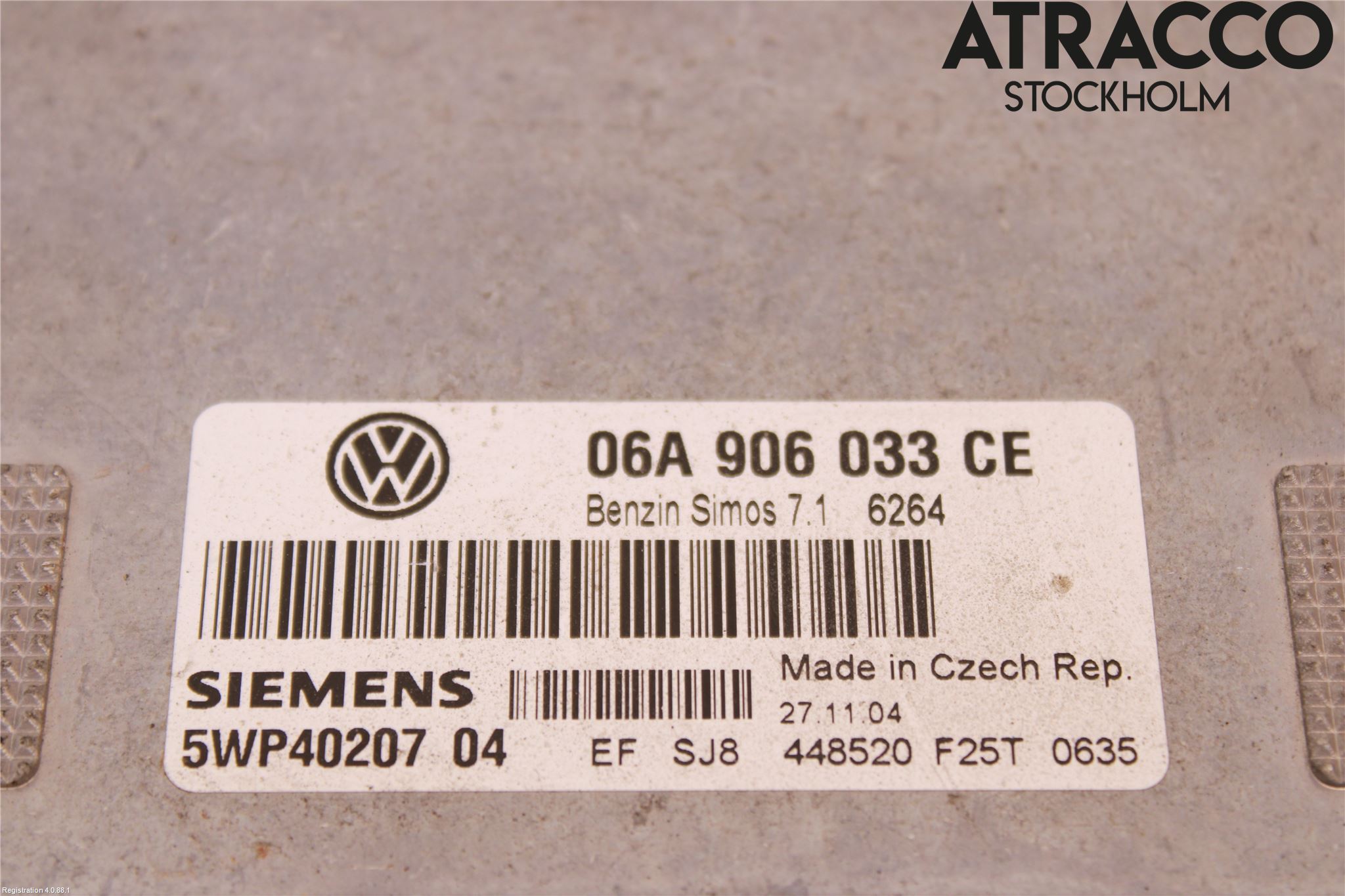 Volkswagen VW CADDY      04-10 Styrenhet Insprut Bensin
