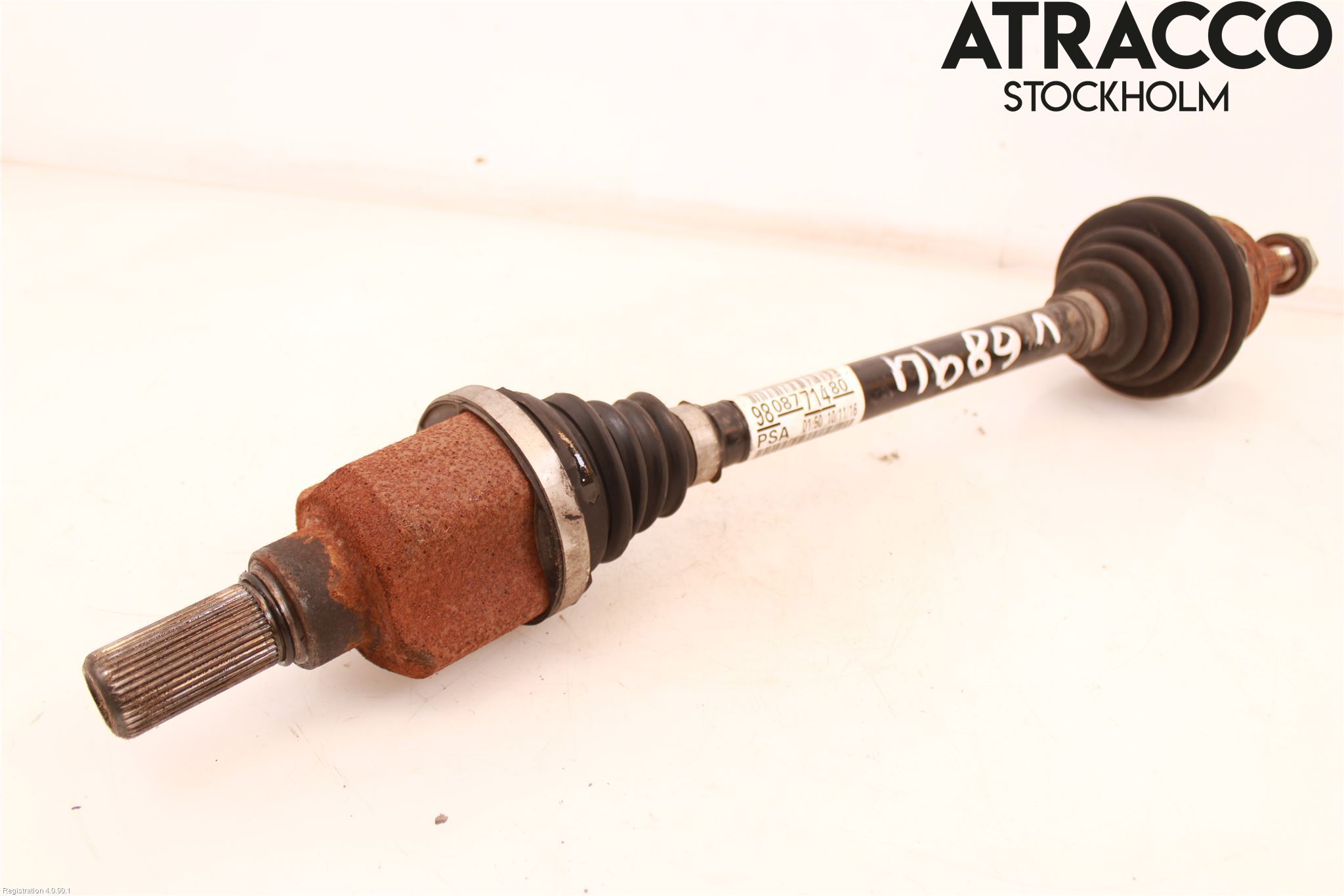 Peugeot 3008 17-24 Drivaxel Fram Vänster