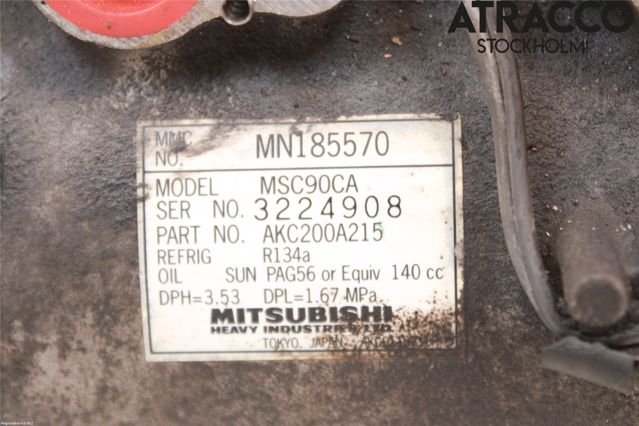 Mitsubishi LANCER  03-07 Ac Kompressor