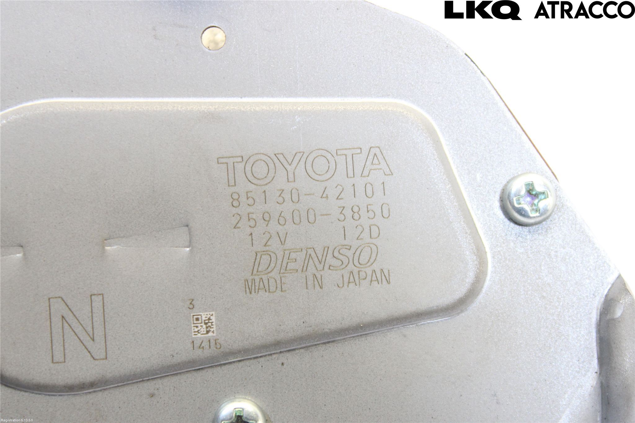 Toyota RAV4 19- Torkarmotor Baklucka