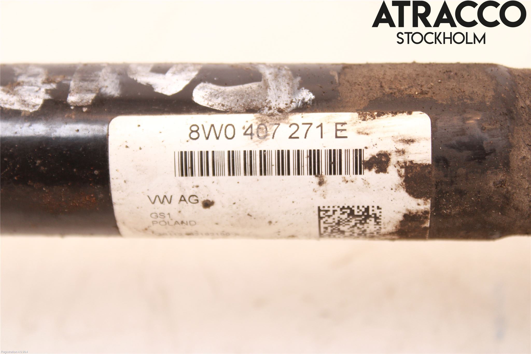 Audi A5 17- Drivaxel Fram Vänster