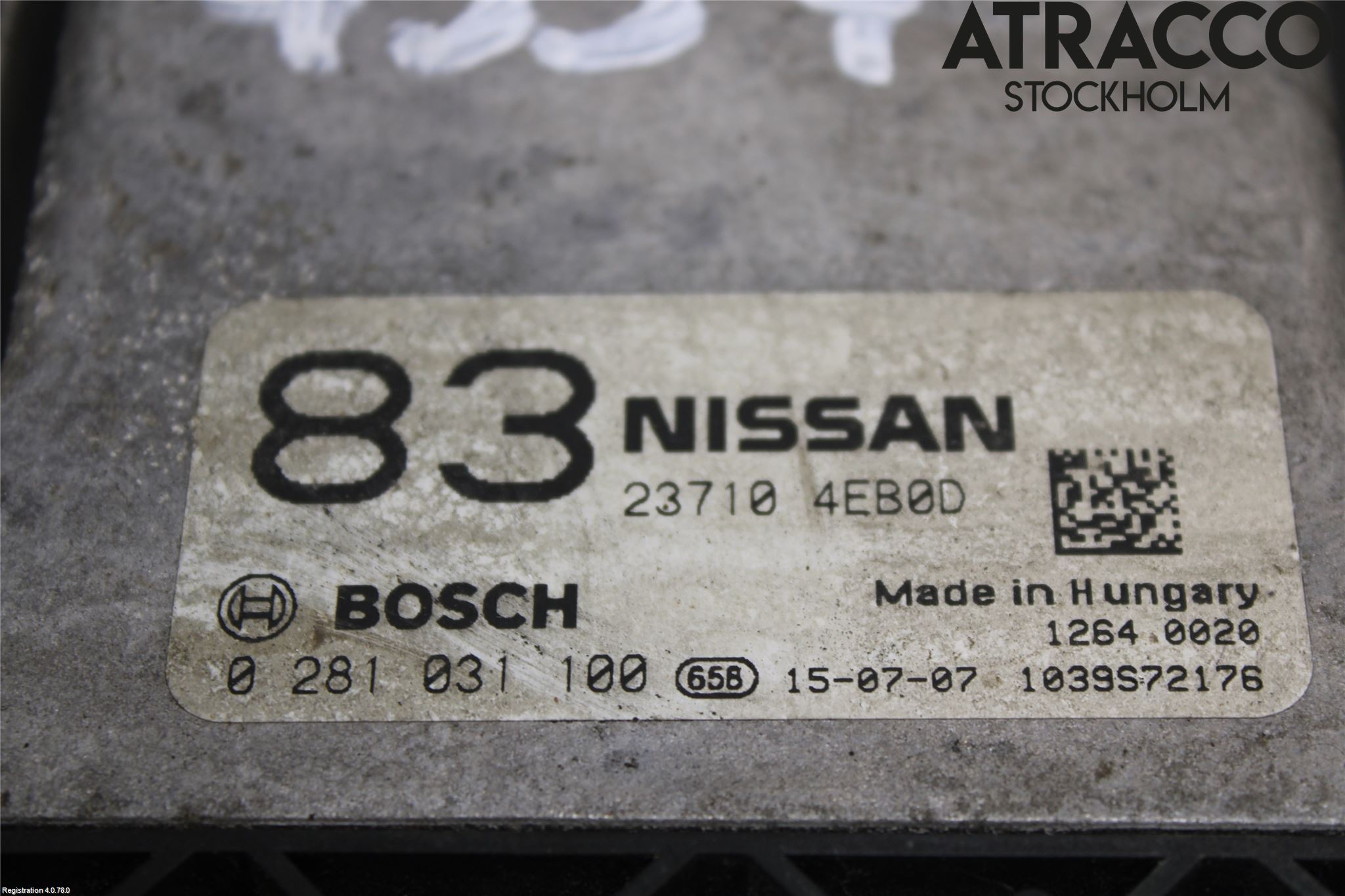 Nissan QASHQAI 14-17 Styrenhet Insprut Bensin