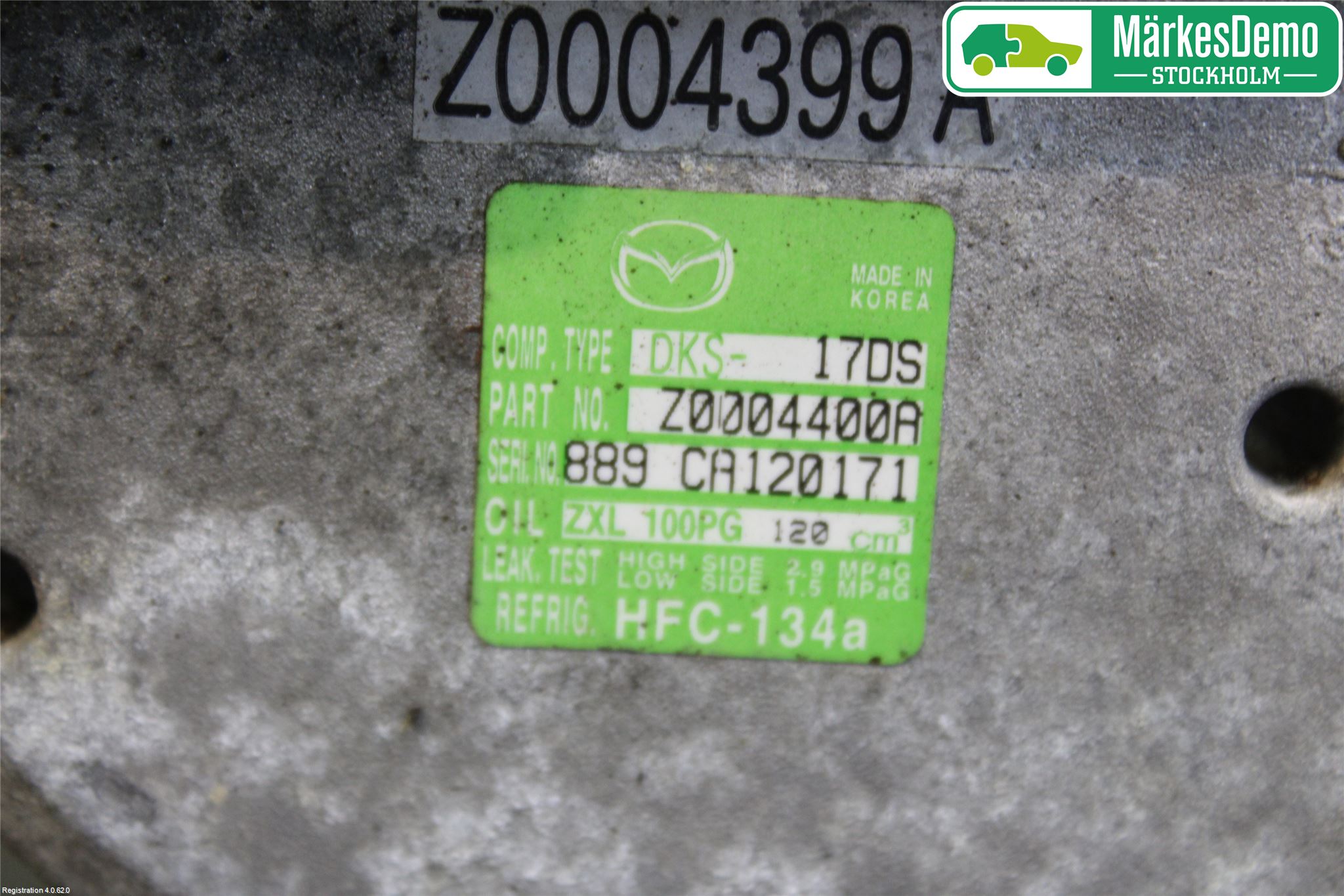 Mazda 6 08-13 Ac Kompressor