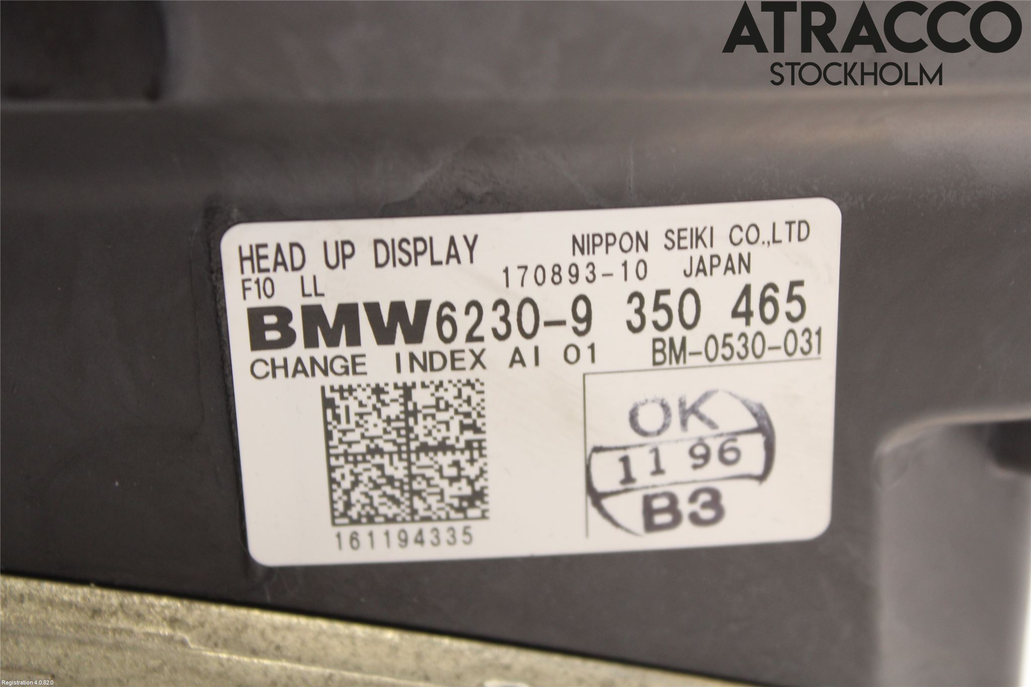 BMW 5 F10/F11/F18 09-17 Instrument Övrigt