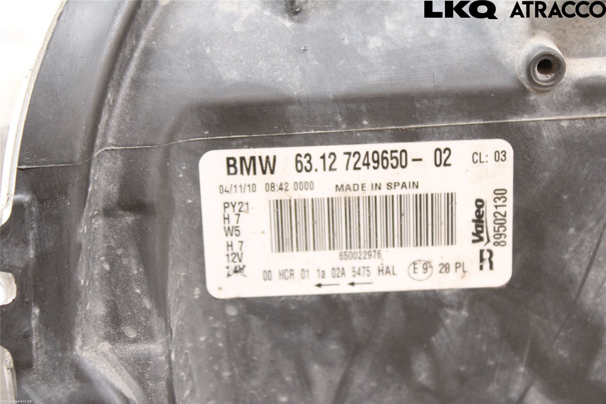 BMW 1 E87/81 5D/3D 03-11 Strålkastare Höger