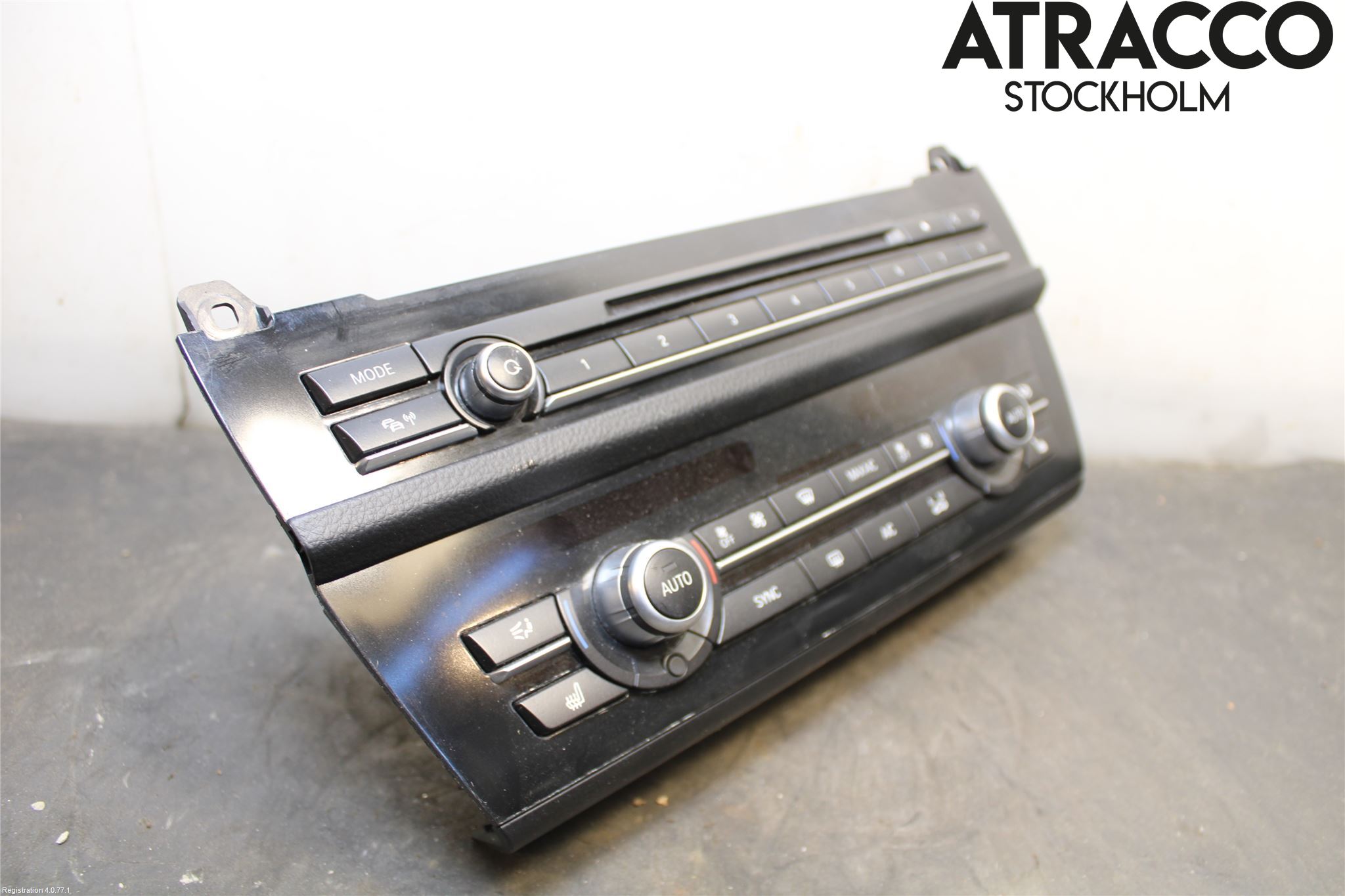 BMW 5 F10/F11/F18 09-17 Ac Styrenhet Ac Manöveren