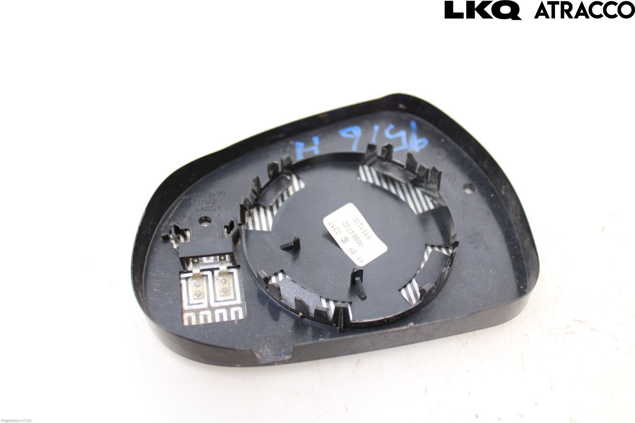 Peugeot 308 08-13 Spegelglas Hö