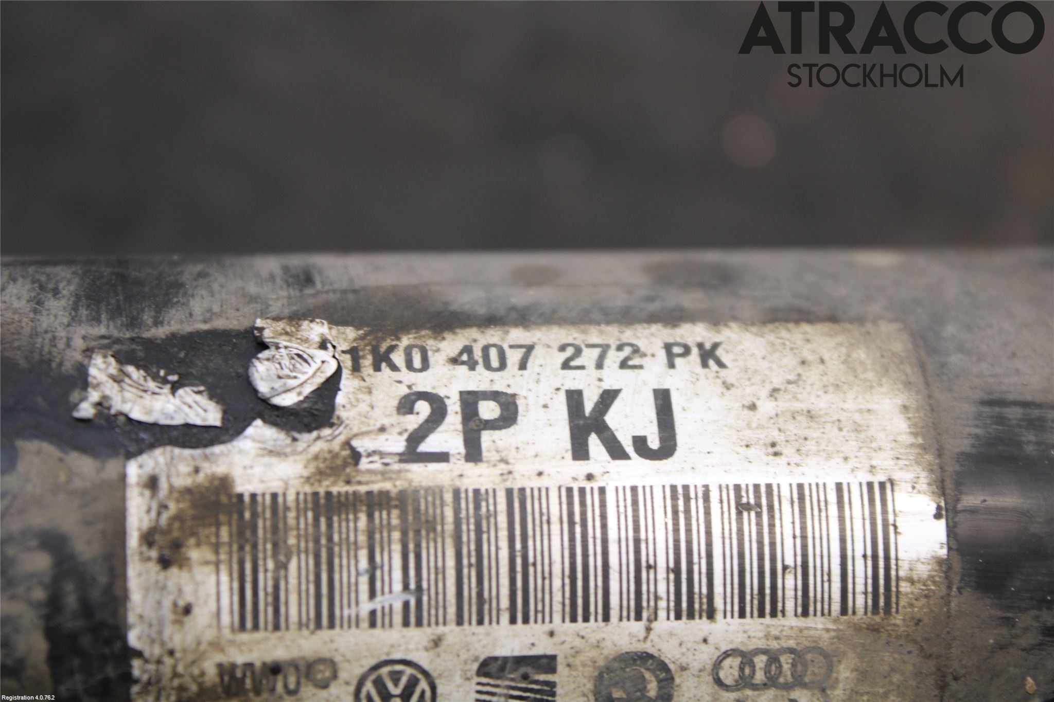 Volkswagen VW GOLF VI 09-13 Drivaxel Fram Höger