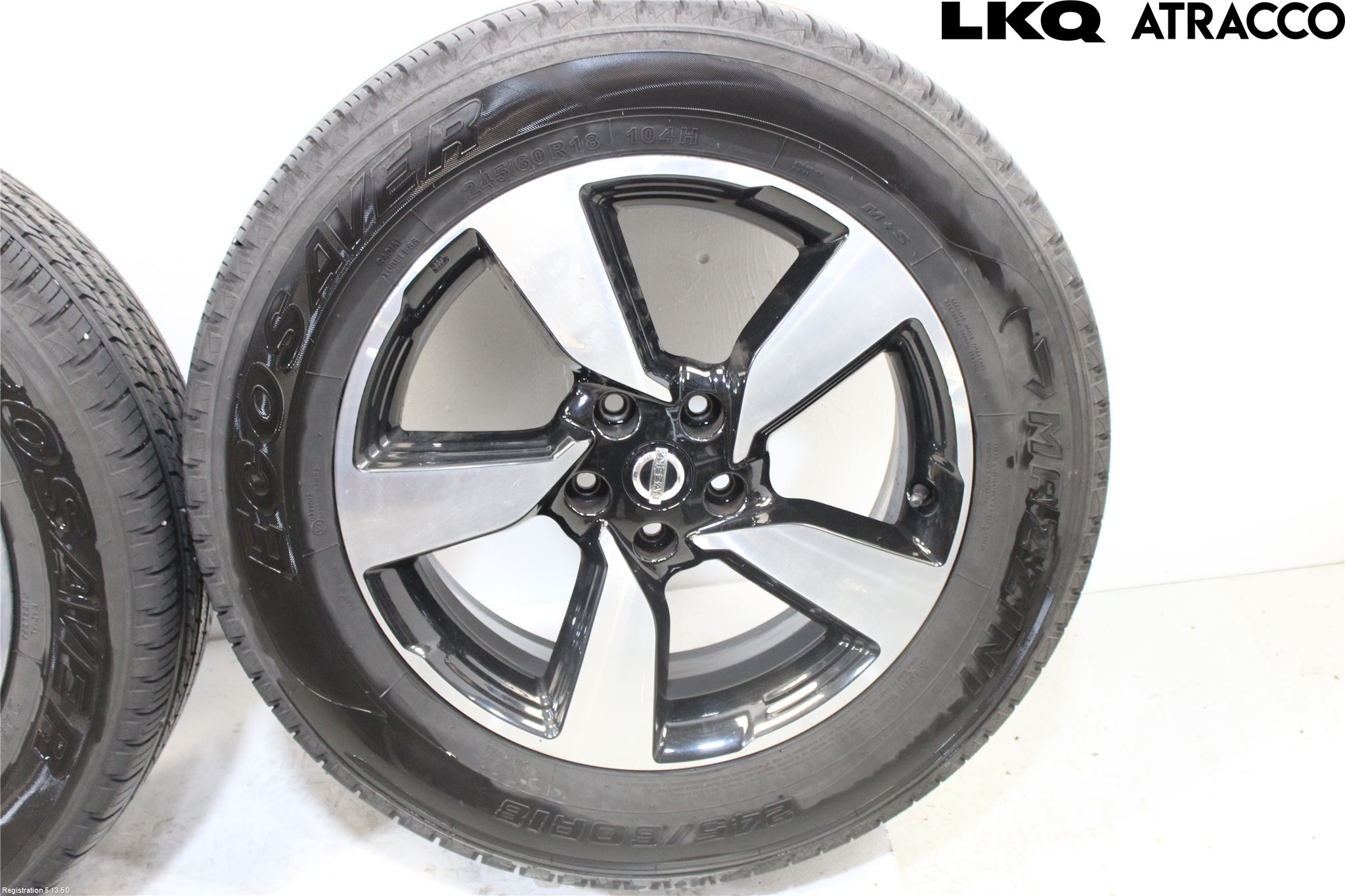 Nissan QASHQAI 14-17 Fälgsats Aluminium