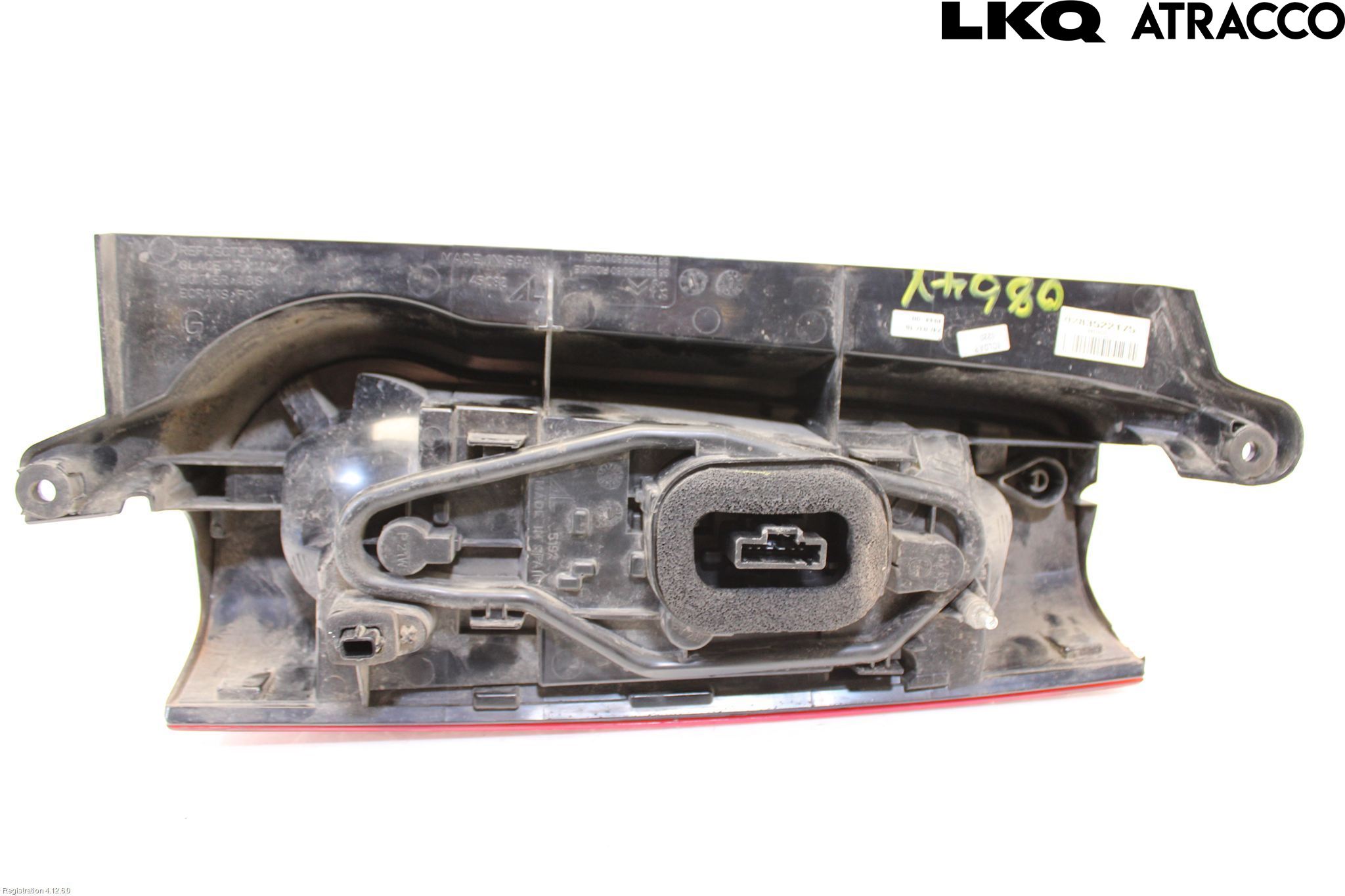 Peugeot PARTNER 16-18 Bakljus Vänster