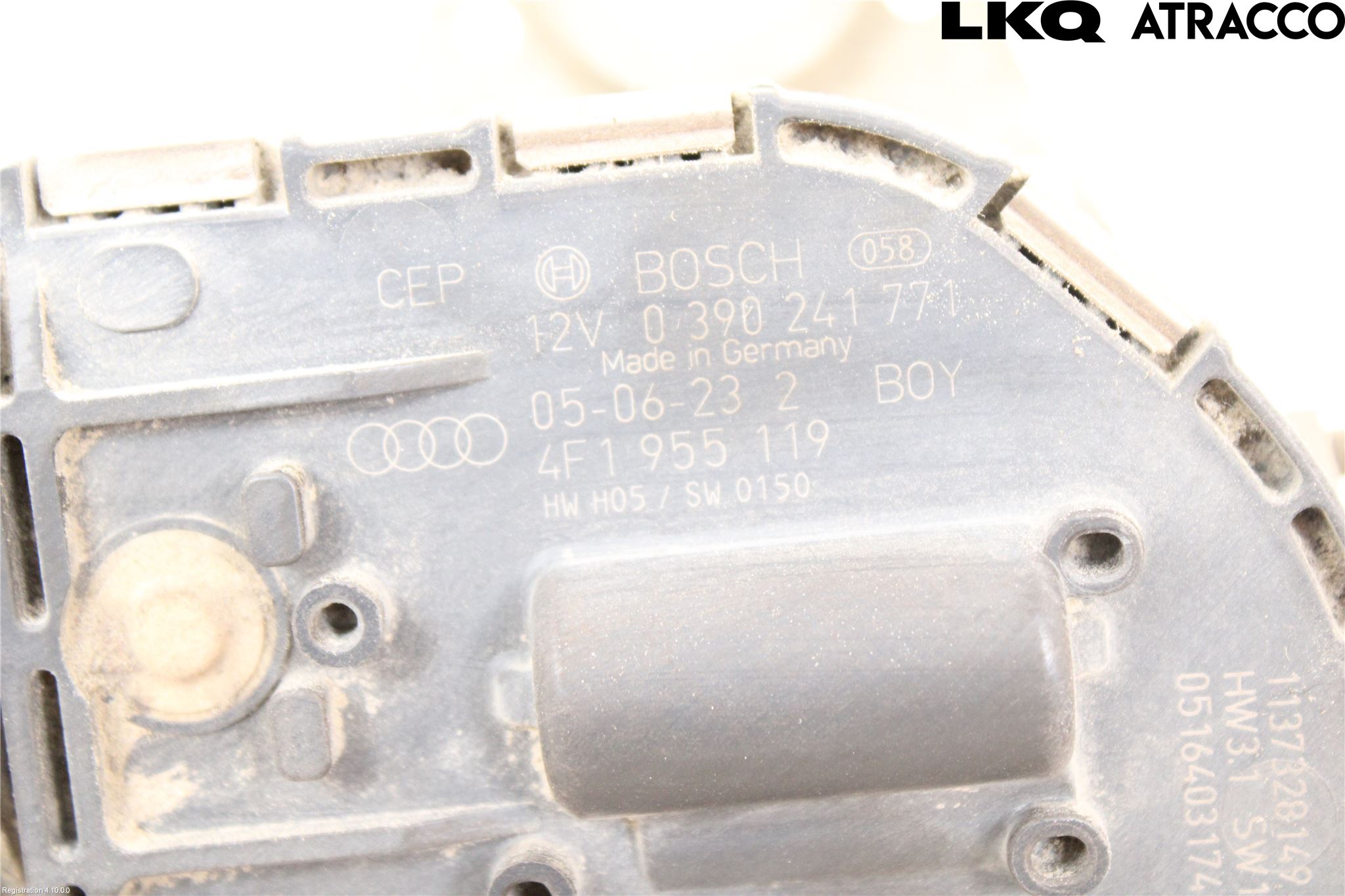 Audi A6/S6     05-11 Torkarmotor Vindruta
