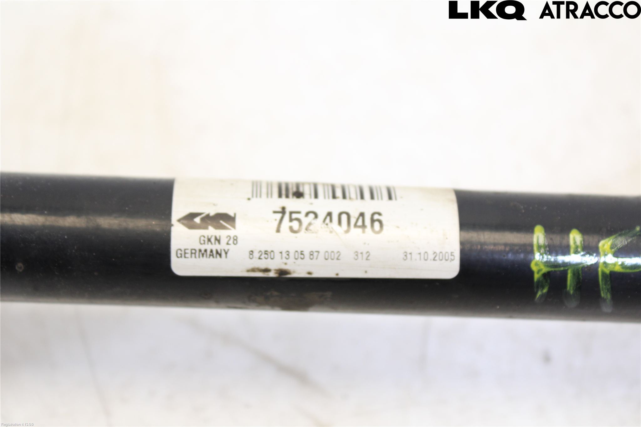 BMW X3 E83     03-10 Drivaxel Fram Höger