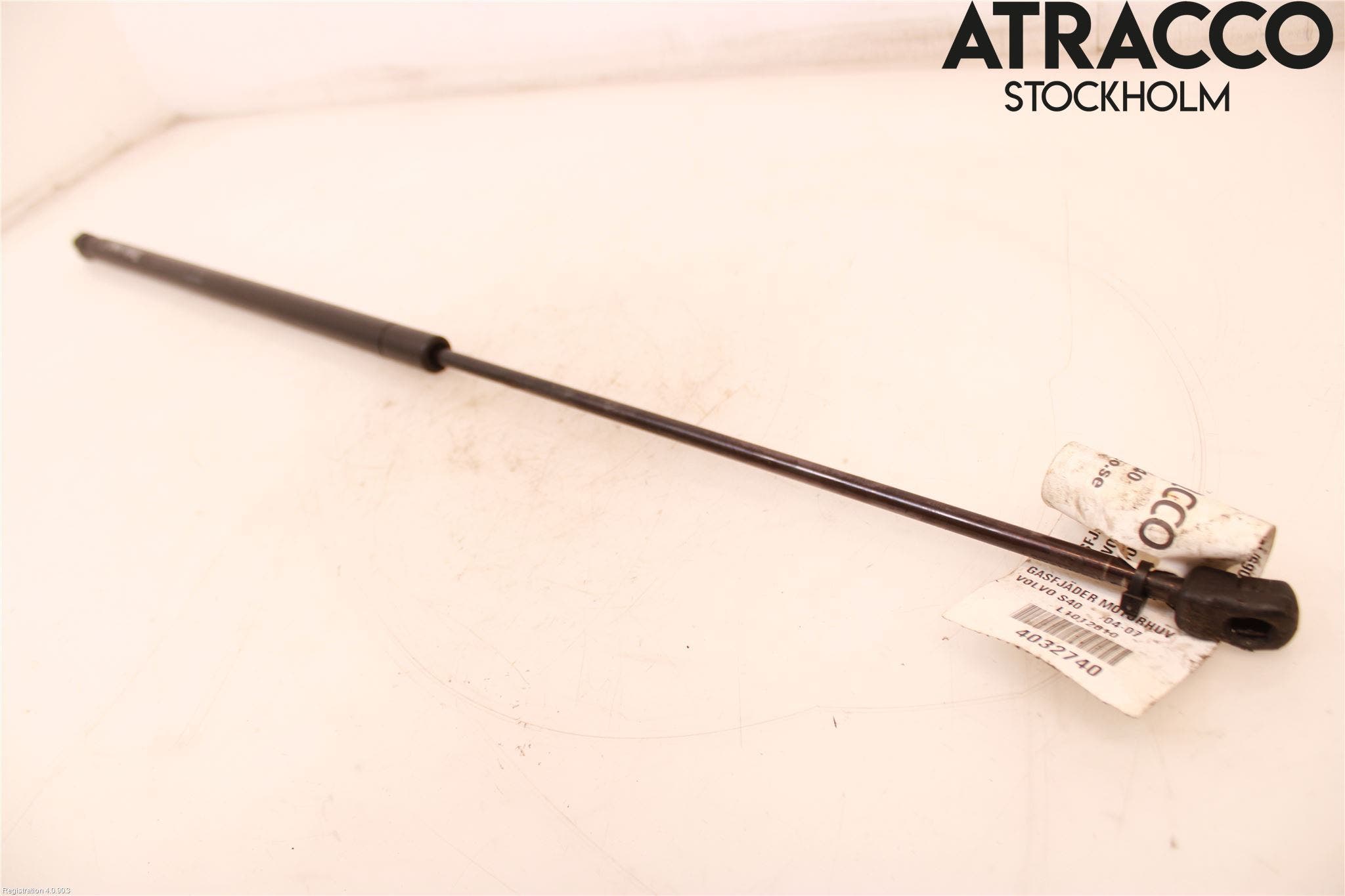 Volvo S40 04-07 Gasfjäder Motorhuv