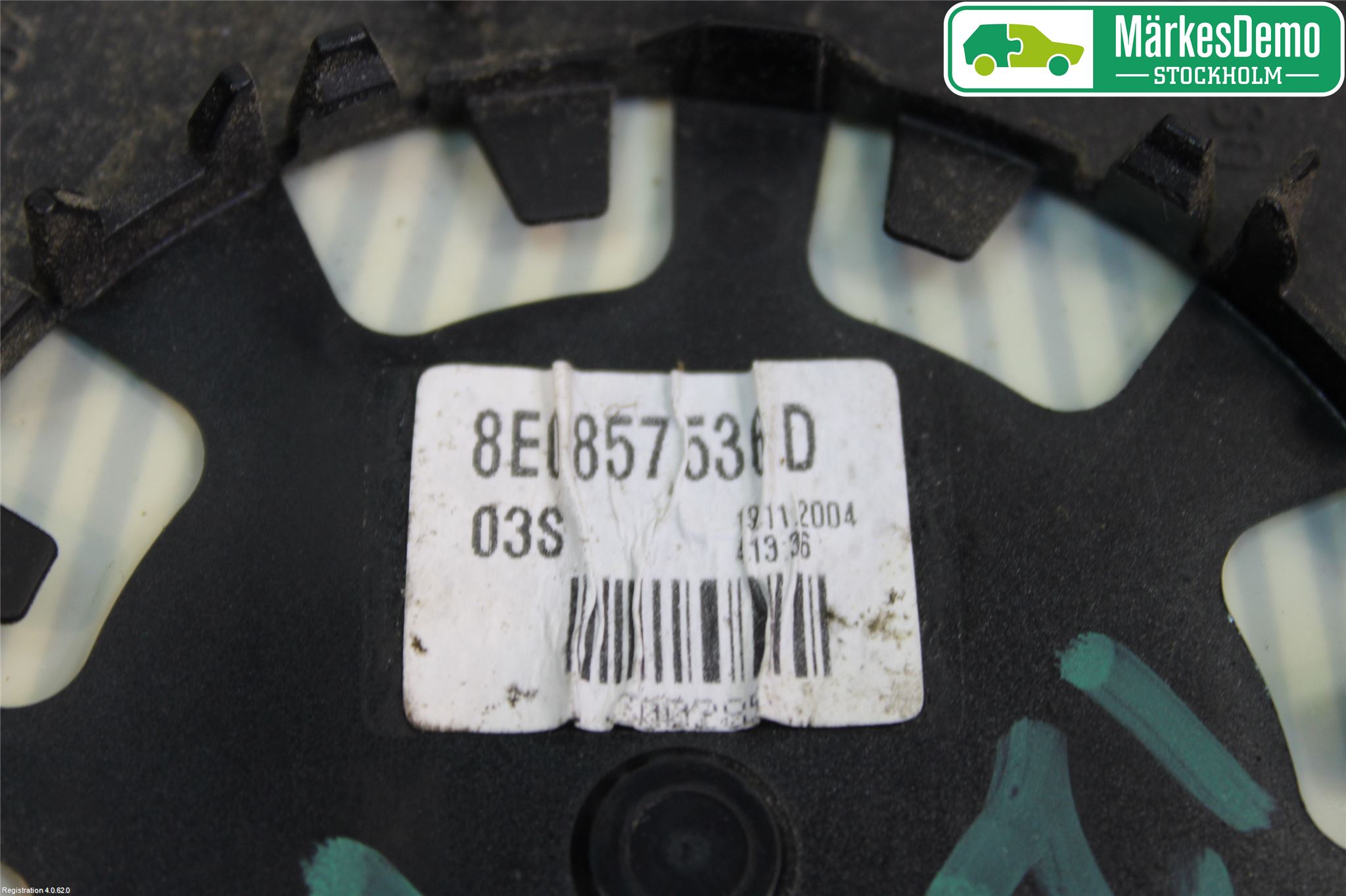 Audi A4/S4 05-07 Spegelglas Hö
