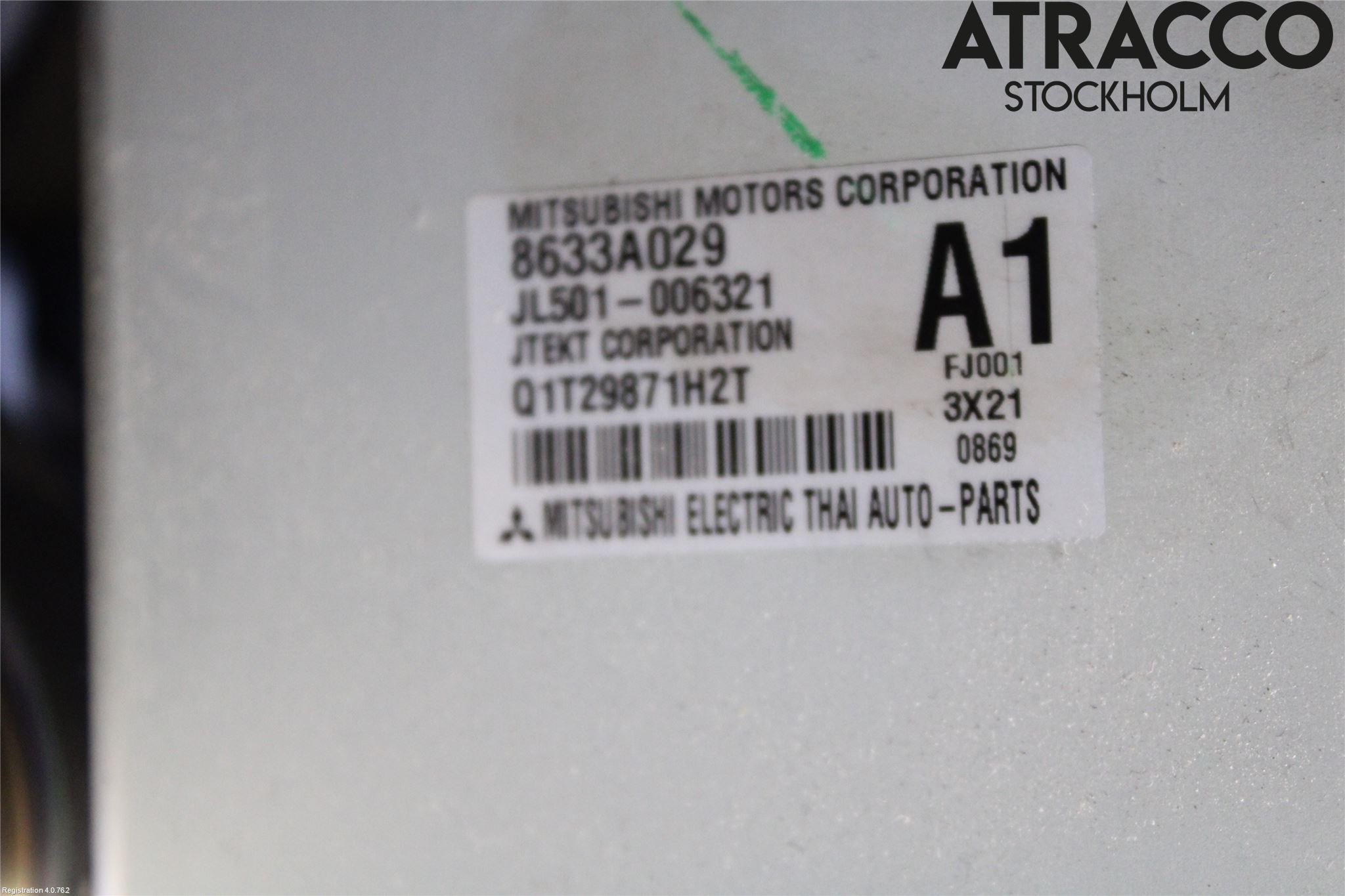 Mitsubishi SPACE STAR 13- Rattaxelaggregat