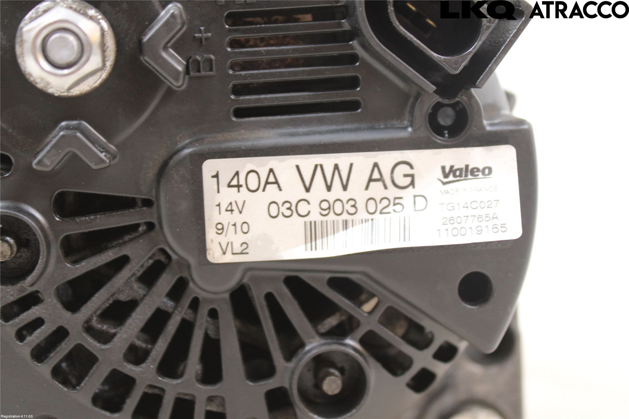 Volkswagen VW PASSAT 05-11 Generator