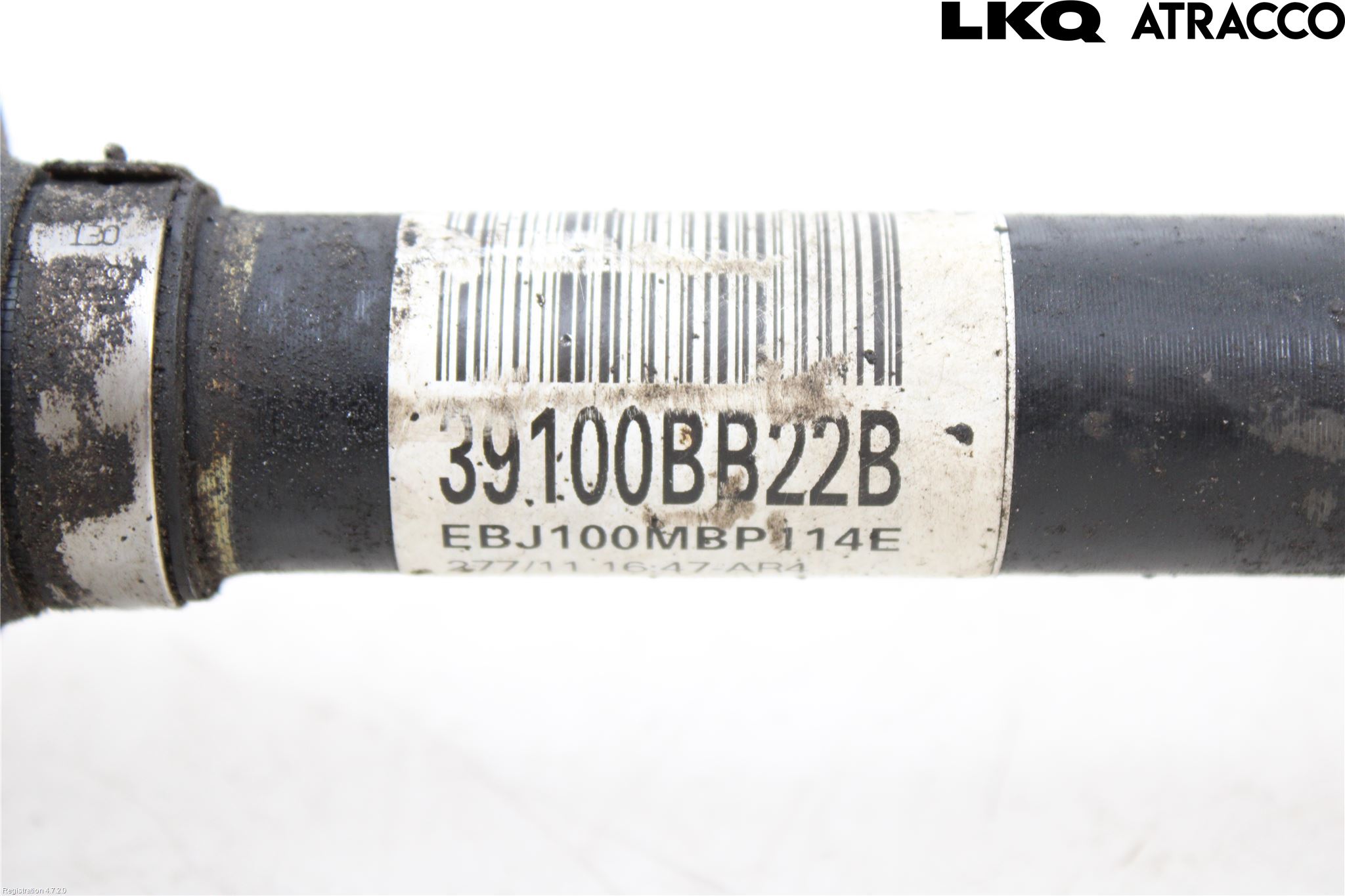 Nissan QASHQAI+2  10-14 Drivaxel Fram Höger