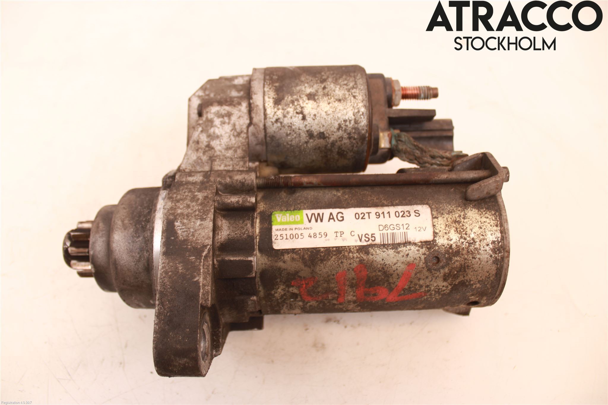 Volkswagen VW GOLF PLUS/CROSS GOLF 04-14 Startmotor