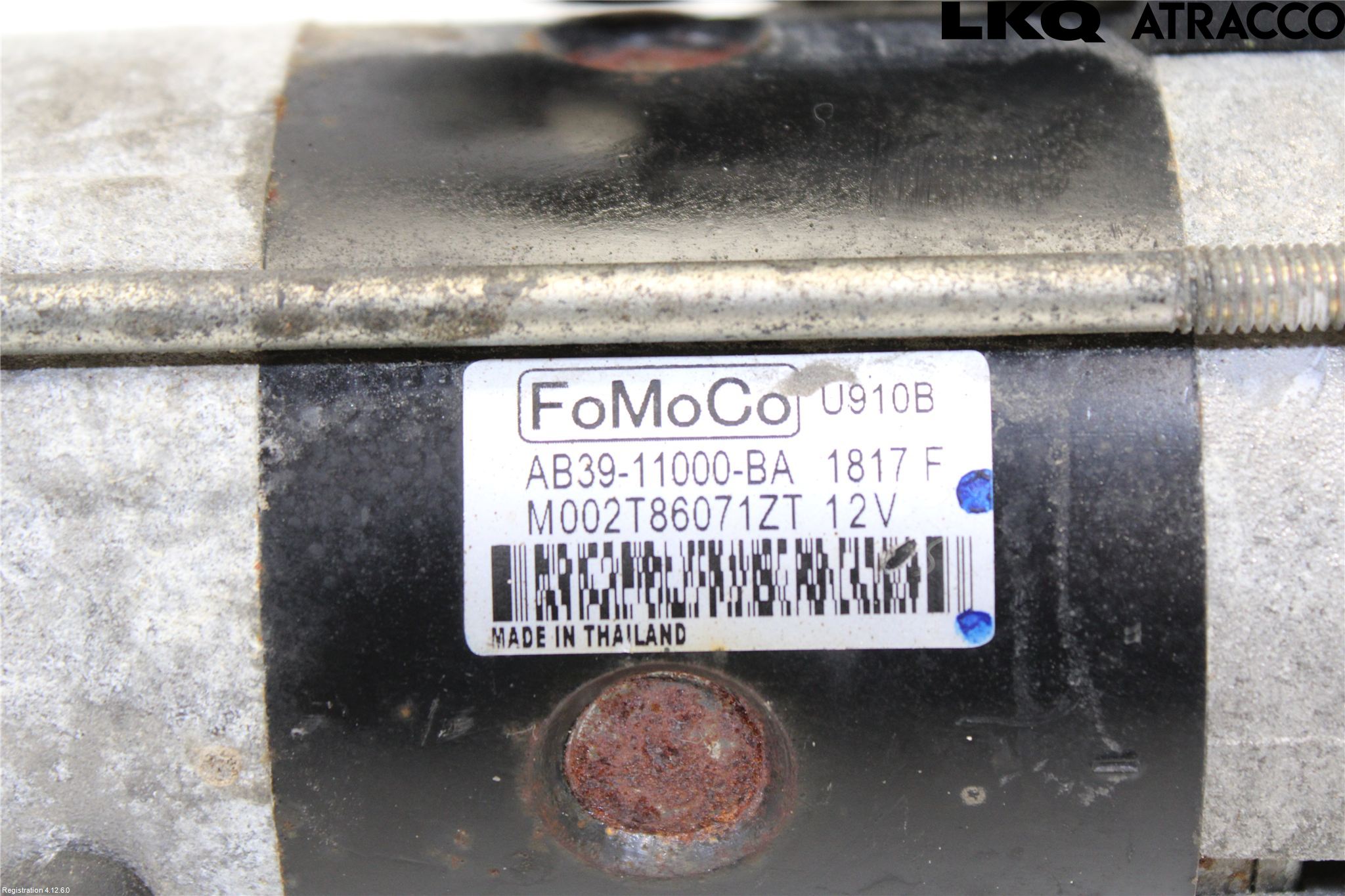 Ford RANGER EU 12-23 Startmotor Diesel
