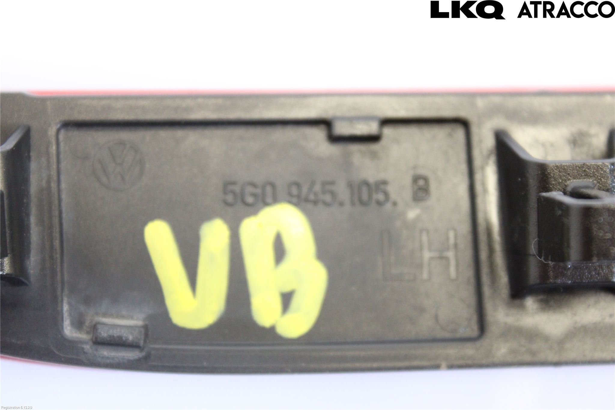 Volkswagen VW GOLF / E-GOLF VII 13-20 Dimljus/Reflex Bak