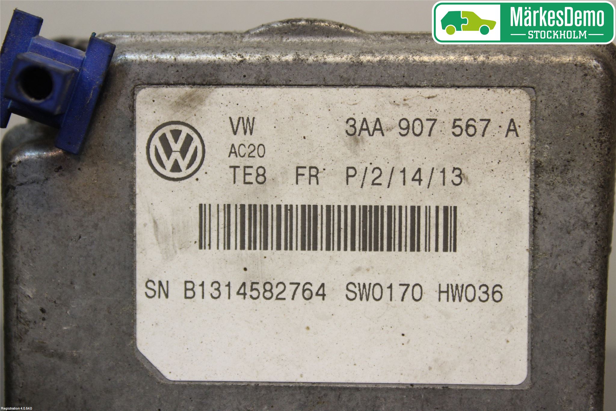 Volkswagen VW PASSAT CC 08-16 Sensor Adaptiv Farthållare