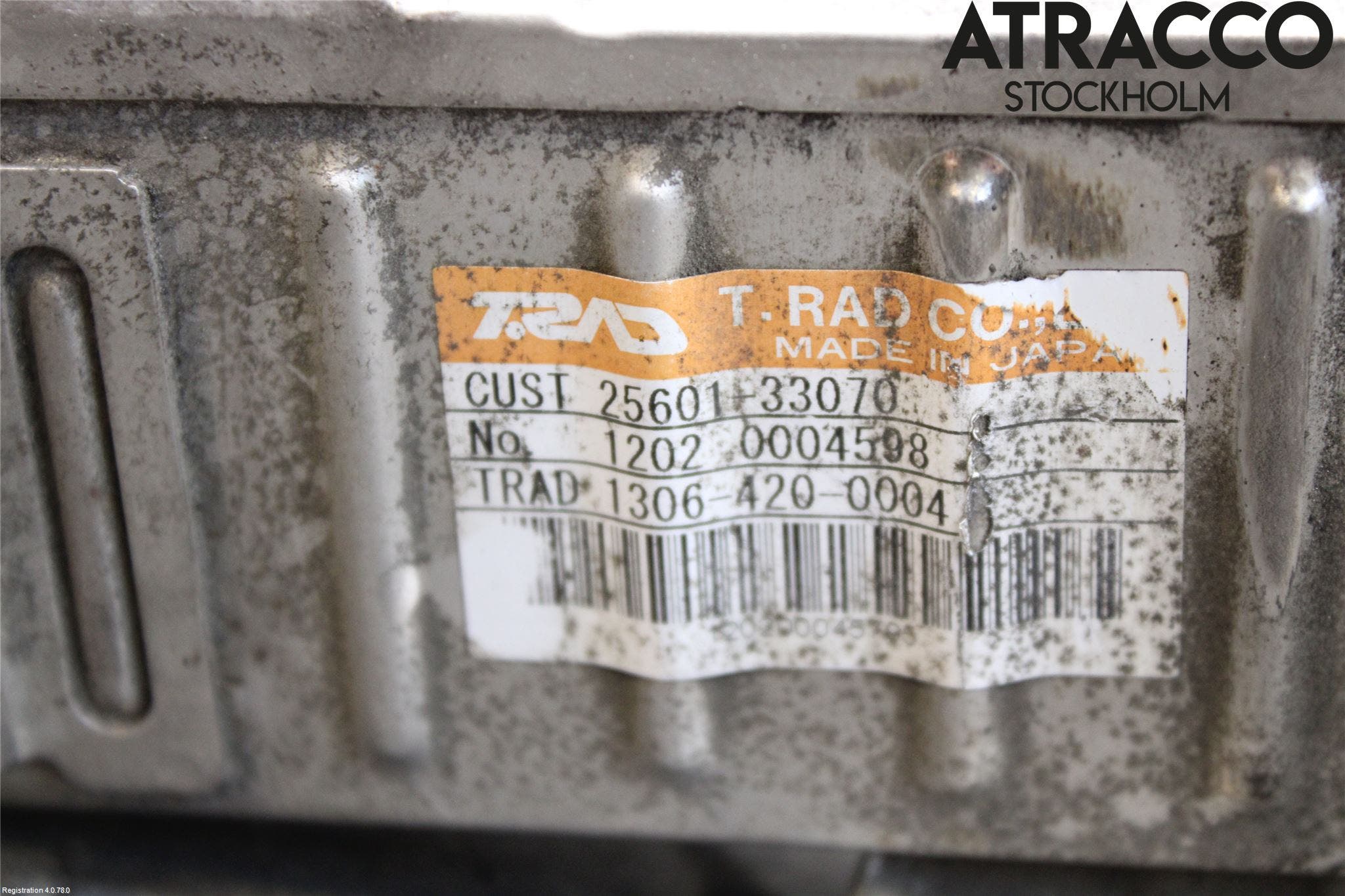 Toyota AURIS 10-12 Avgaskylare